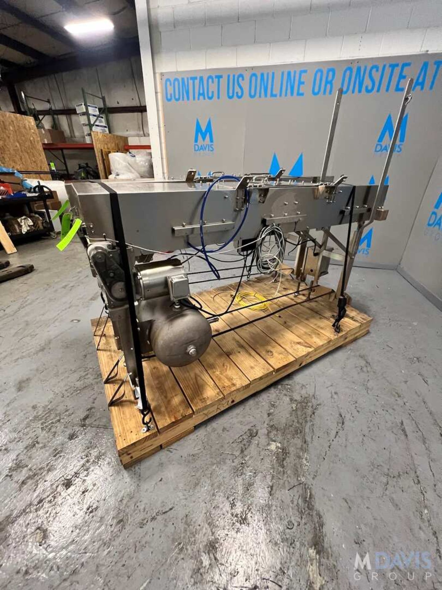 S/S CONVEYOR WITH LENZE AC TECH VARIABLE SPEED CONTROLLER, APPROX. 80 IN. L X 12 IN. W (INVENTORY # - Image 7 of 11