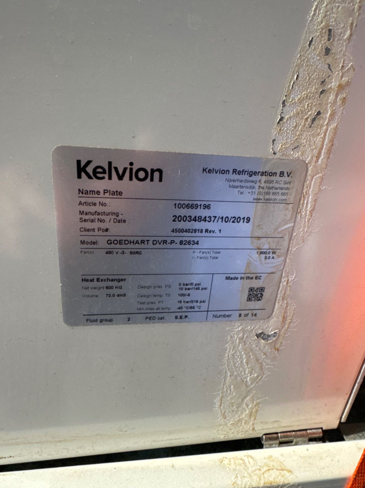 (2) Kelvion Goedhart Air Coolers - Image 5 of 6