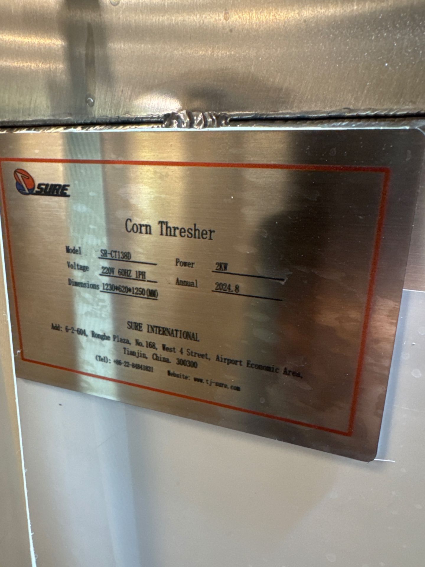 SURE CORN THRESHER - Image 7 of 7