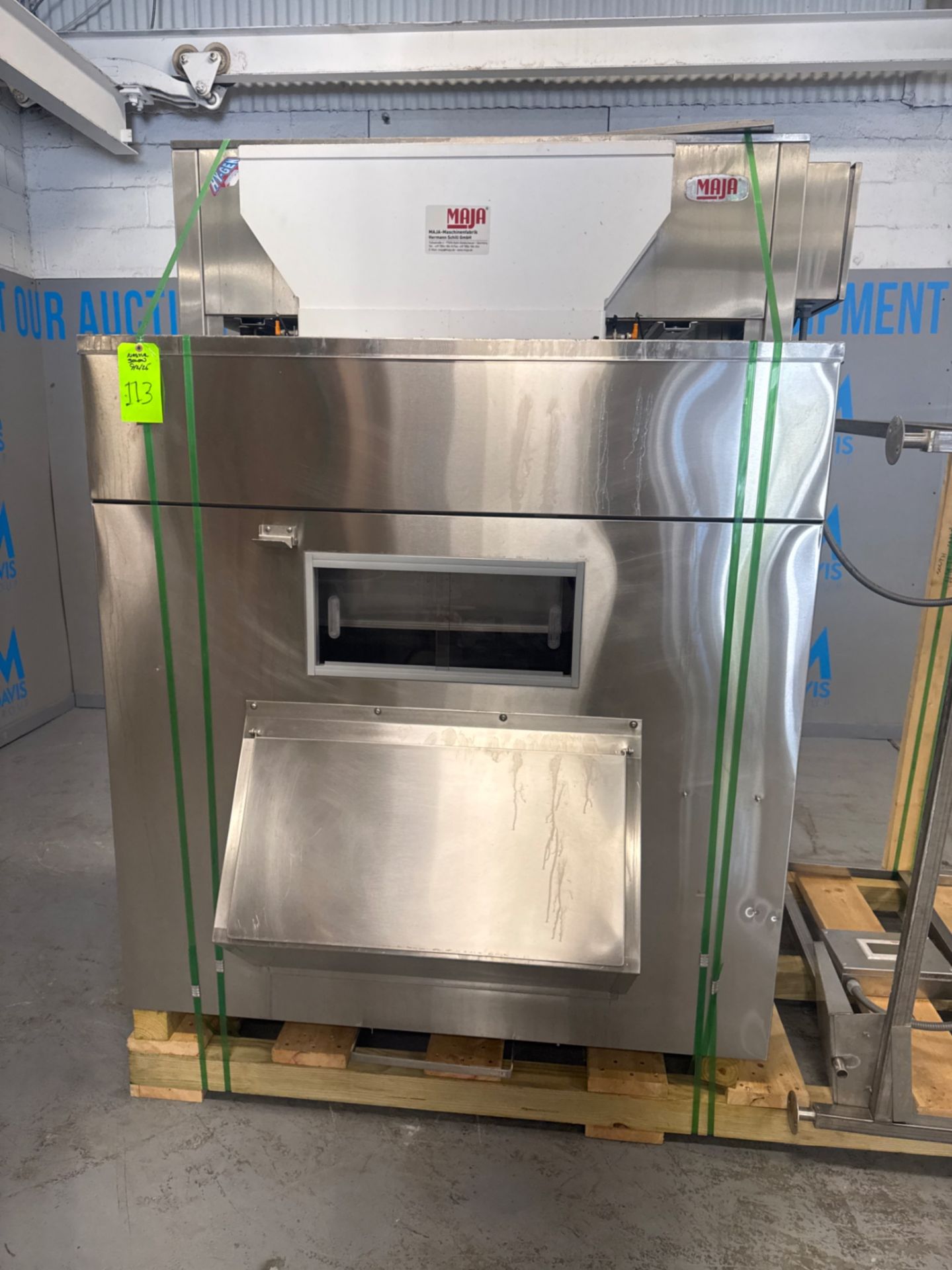 MAJA S/S HIGH CAPACITY FLAKE ICE MACHINE - Image 2 of 9