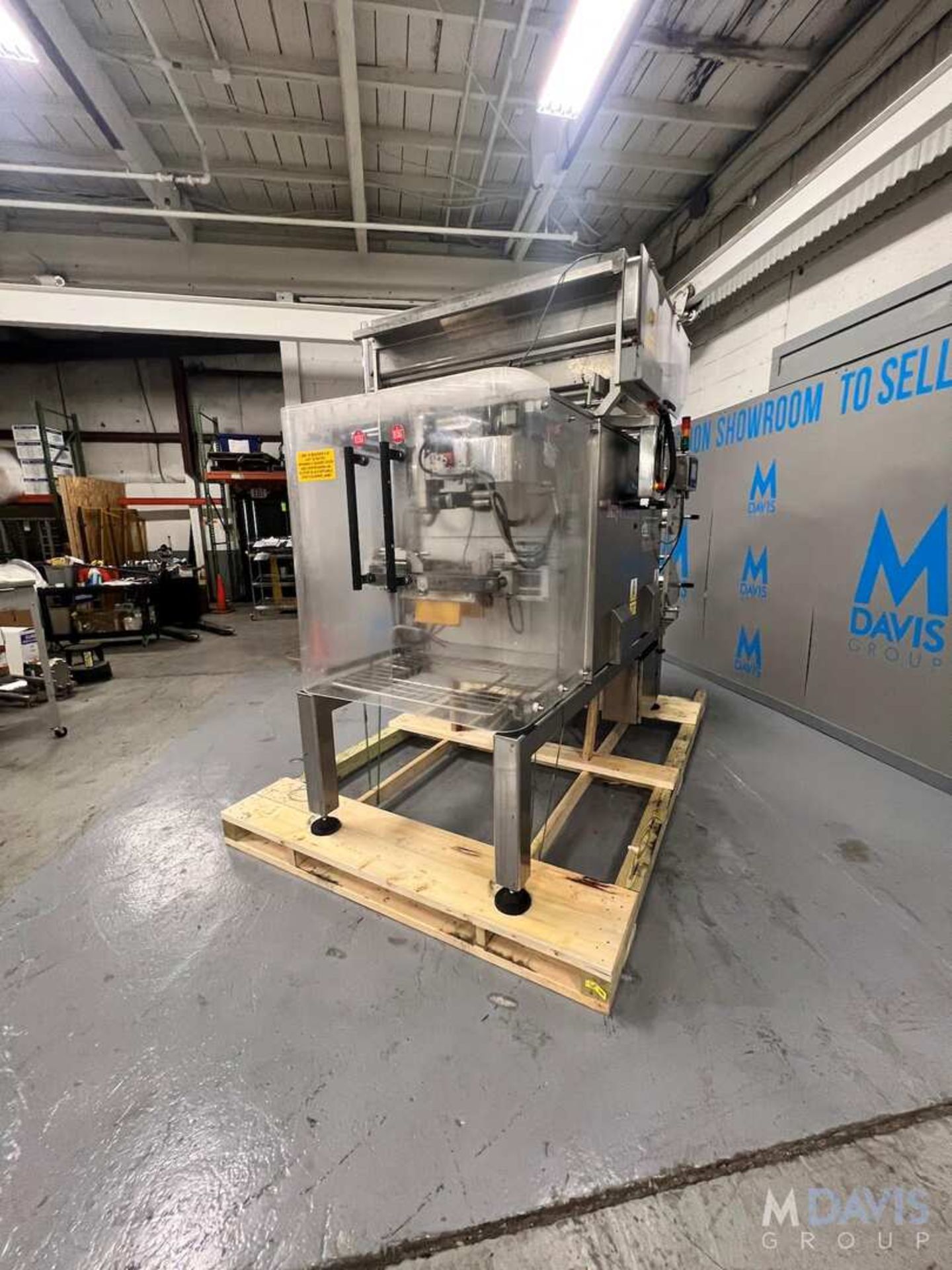 BARRY-WEHMILLER HAYSSEN SANDIACRE VERTICAL FORM FILL SEAL BAGGER, MODEL NOVUS 350, S/N MCHSP03462 ( - Image 17 of 18