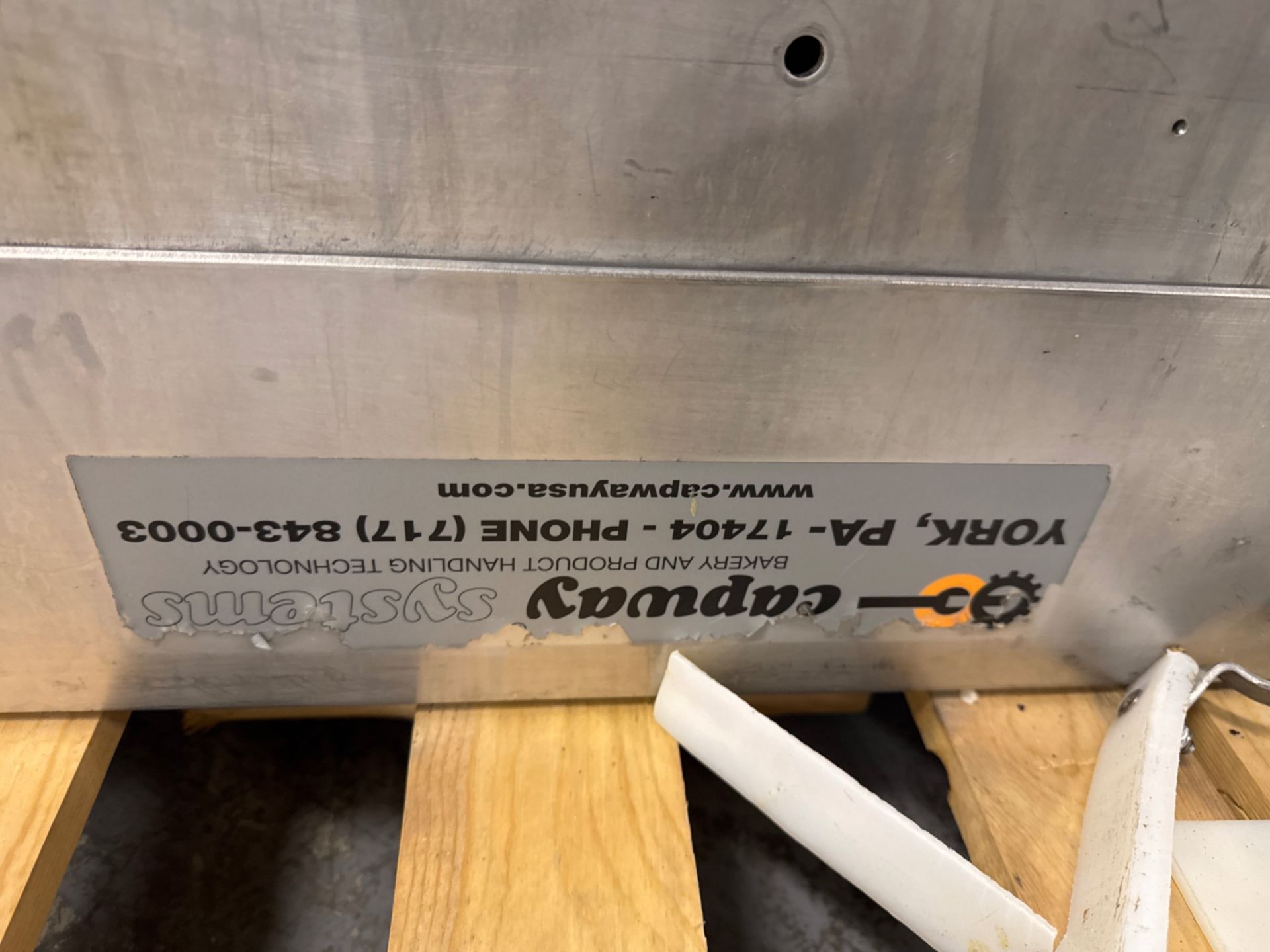 Capway S/S Belt Conveyor - Image 6 of 6