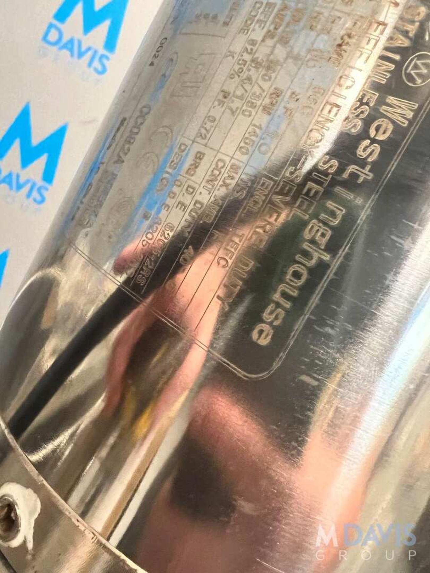 BOSTON CONVEYOR AND AUTOMATION CONVEYOR WITH PRODUCT PUSHER (REJECT STATION?), WESTINGHOUSE TECO ALL - Image 6 of 19