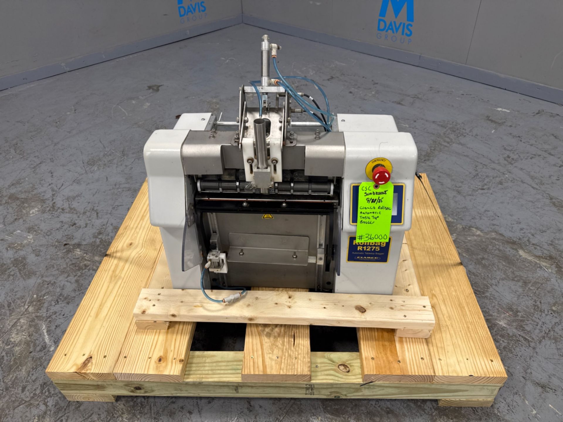 Clamco Rollbag Automatic Table Top Bagger