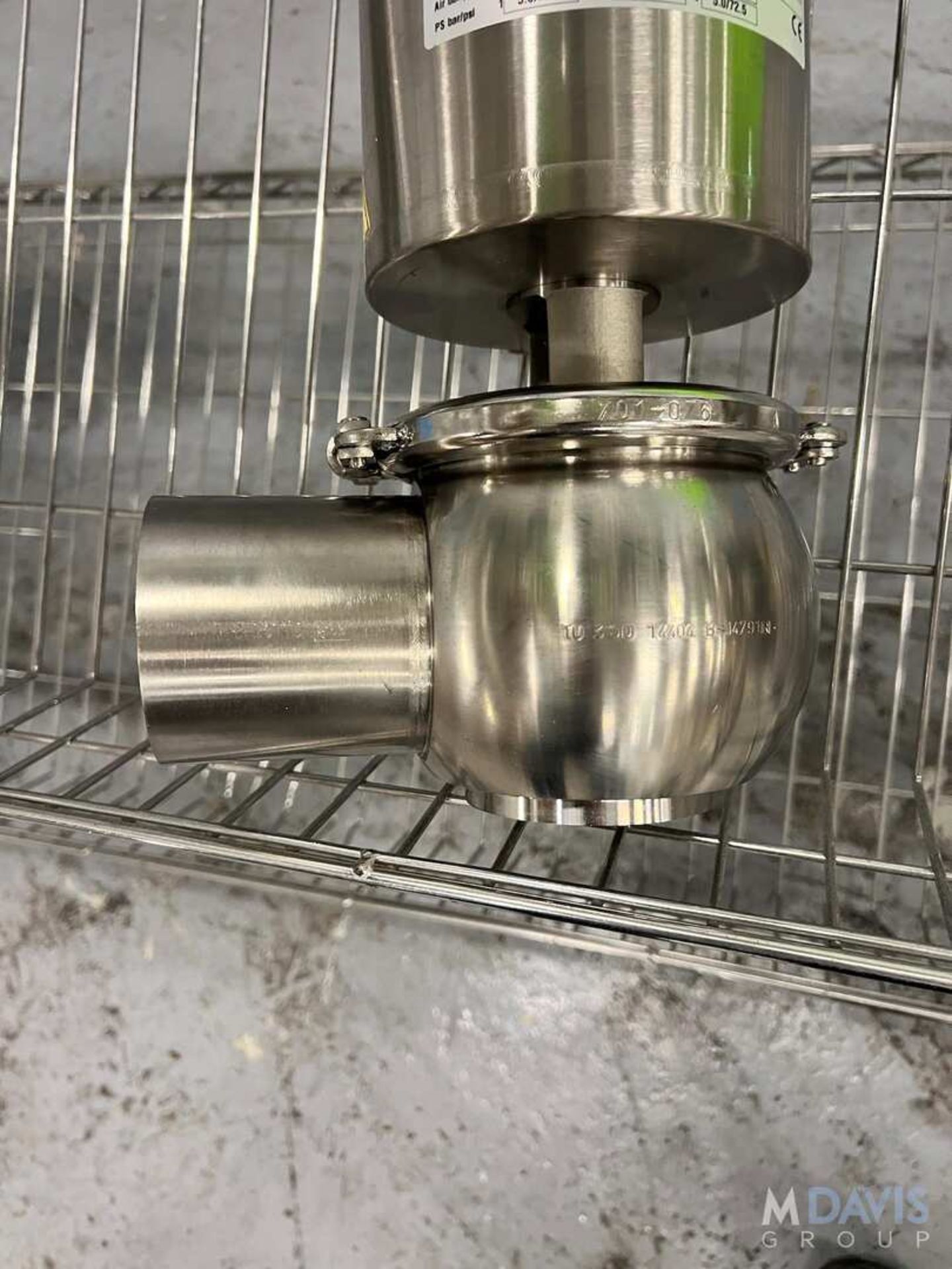 (1) NEW 2020 GEA AIR VALVE, 3 IN., 316L S/S (INVENTORY # ) (LOCATED @ MDG SHOWROOM - PITTSBURGH, PA - Image 4 of 4