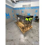 S/S CONVEYOR WITH LENZE AC TECH VARIABLE SPEED CONTROLLER, APPROX. 80 IN. L X 12 IN. W, WITH MARATHO