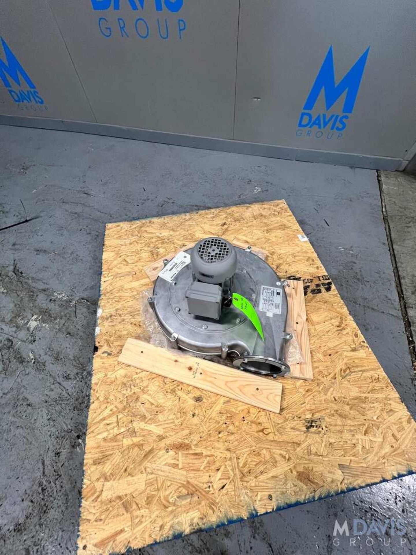 NEW 2020 STAFA WIRZVENTILATOR BLOWER / CENTRIFUGAL FAN, TYPE MKV009-001218-00, S/N 8789970010001, AP