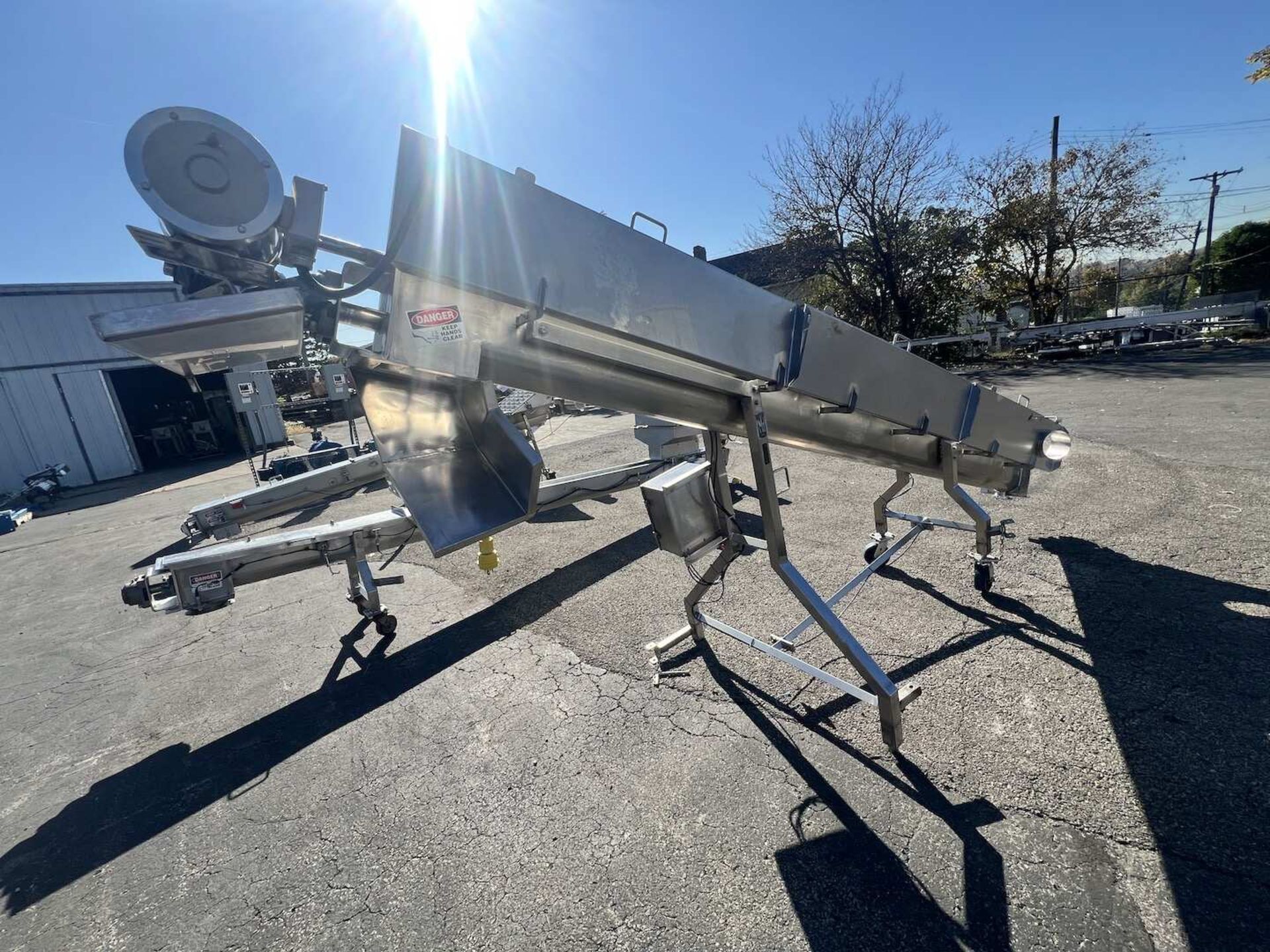 13 FT L PORTABLE INCLINED S/S AUGER CONVEYOR - Image 2 of 28