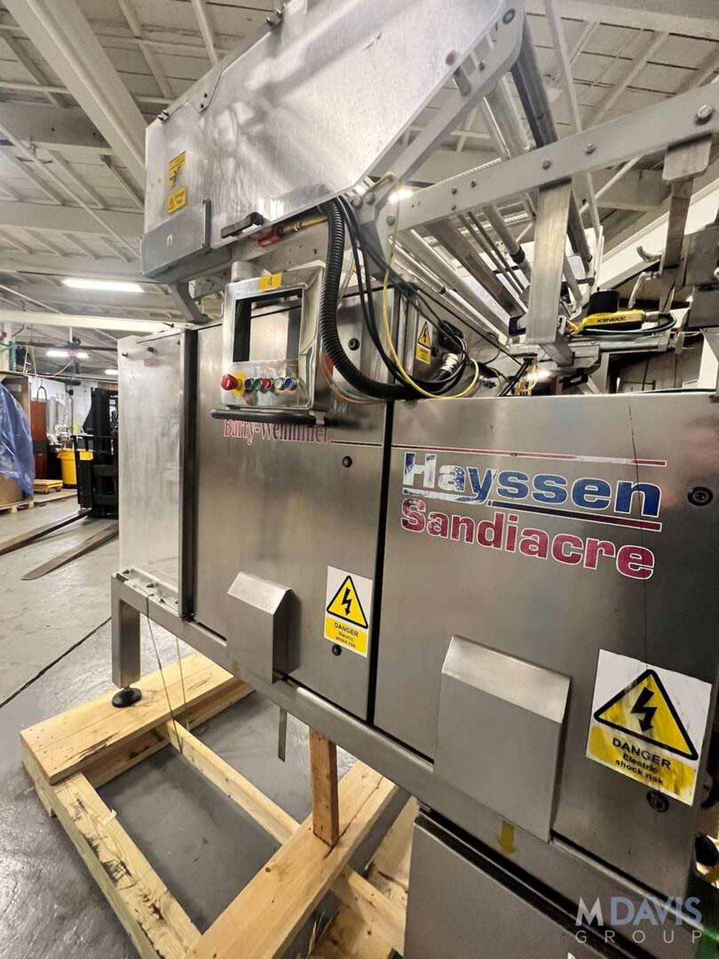 BARRY-WEHMILLER HAYSSEN SANDIACRE VERTICAL FORM FILL SEAL BAGGER, MODEL NOVUS 350, S/N MCHSP03462 ( - Image 10 of 18