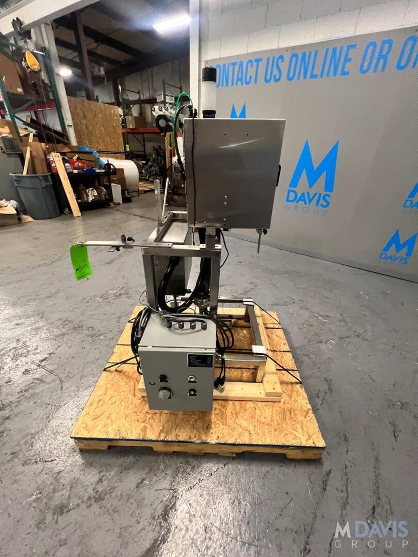 MARBURG S/S AUTOCAP SEALER / NECK BANDER, MODEL M-625-CT2-FB, S/N 29637, ALLEN BRADLEY CONTROLS (IN - Image 12 of 14