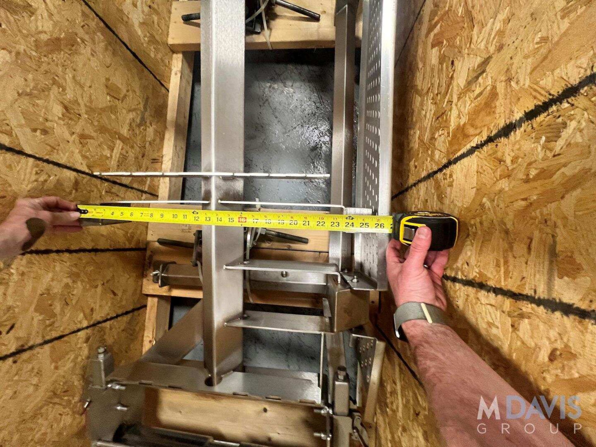 PORTABLE S/S CONVEYOR, APPROX. 105 IN. L X 26 IN. W (INVENTORY # ) (LOCATED @ MDG SHOWROOM - PITTSB - Image 5 of 10