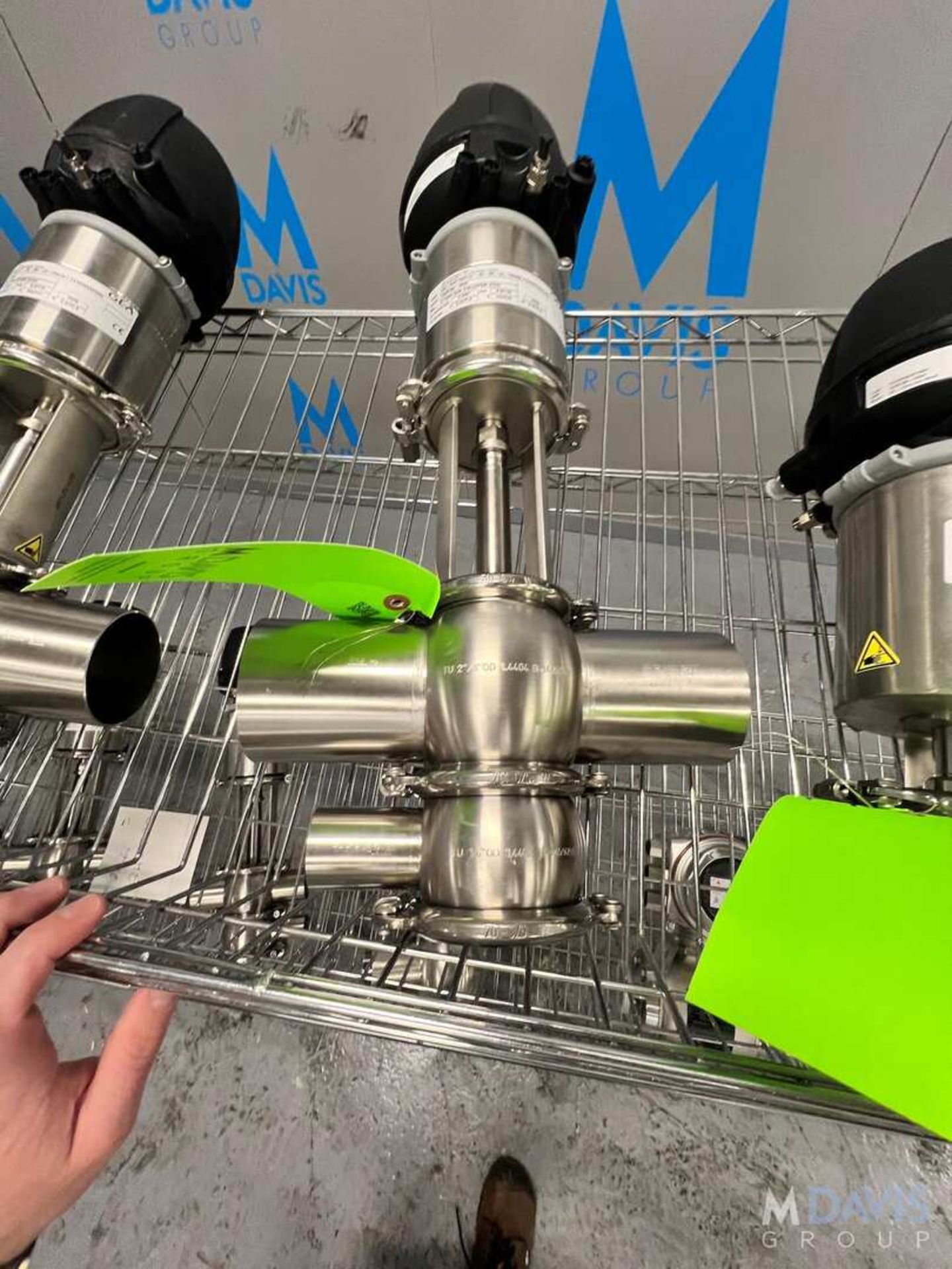 (4) NEW 2020 3-WAY AIRVALVES, CROSS BODY TYPE, 2 IN. AND 1-12 IN., 316L S/S (INVENTORY # ) (LOCATED - Image 5 of 14