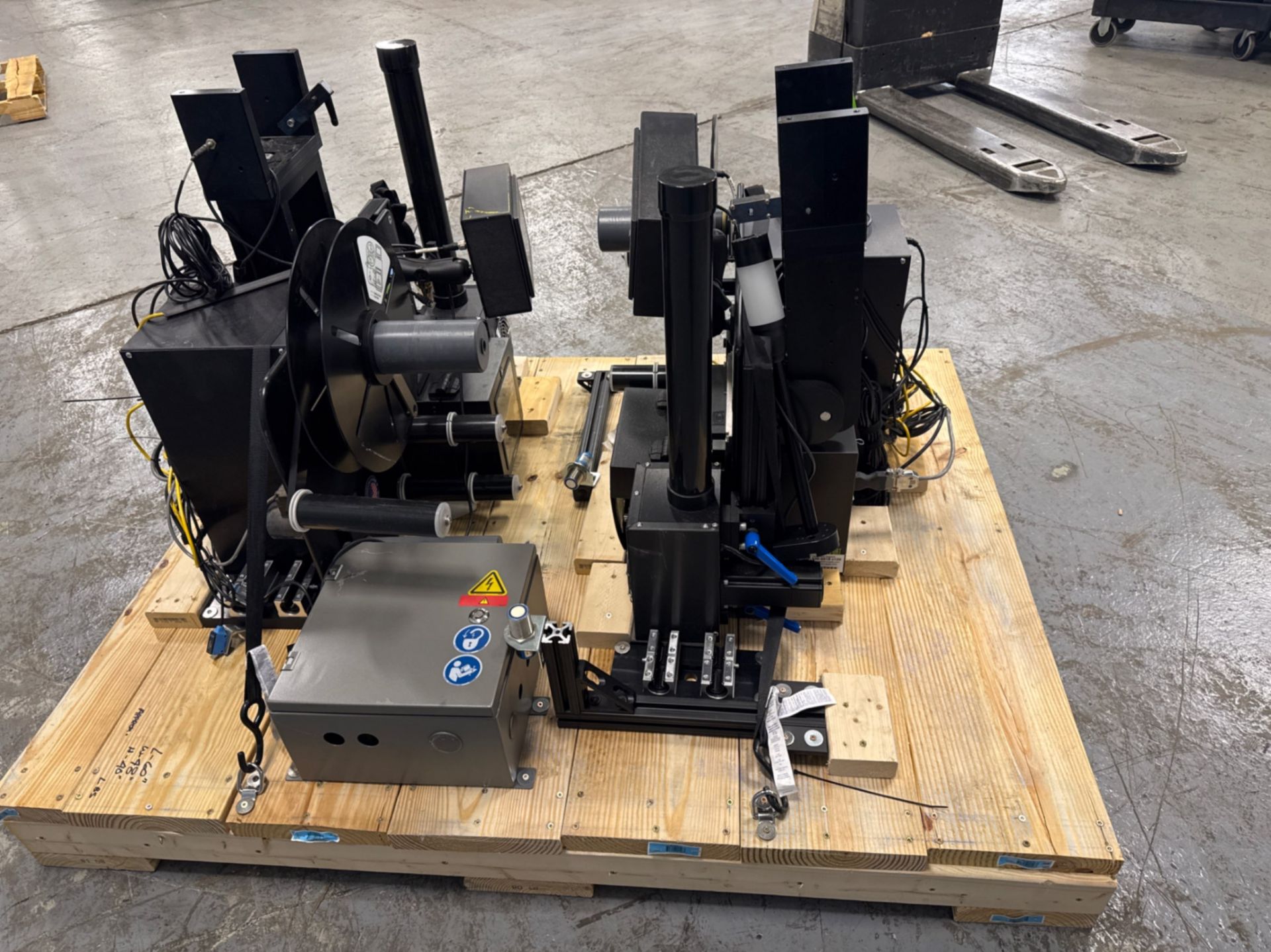 LOT OF (2) PANTHER IND. ROLL FED LABELING MACHINES - Image 10 of 10