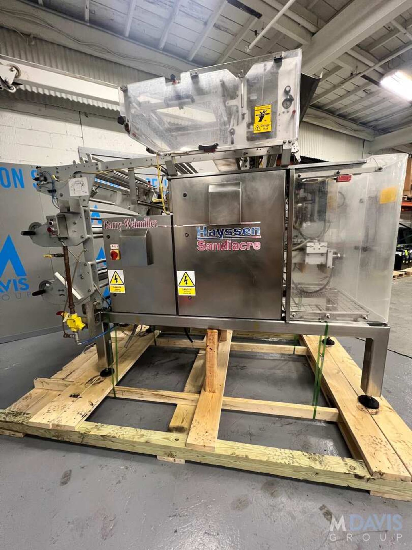BARRY-WEHMILLER HAYSSEN SANDIACRE VERTICAL FORM FILL SEAL BAGGER, MODEL NOVUS 350, S/N MCHSP03462 ( - Image 11 of 18