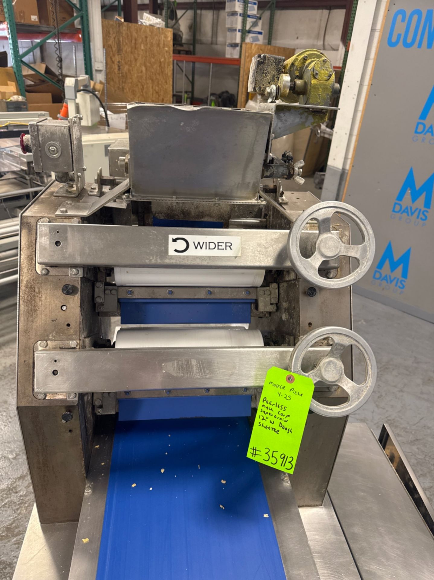 Peerless Machinery Corp. Supergrain 12 W Dough Sheeter - Image 3 of 11