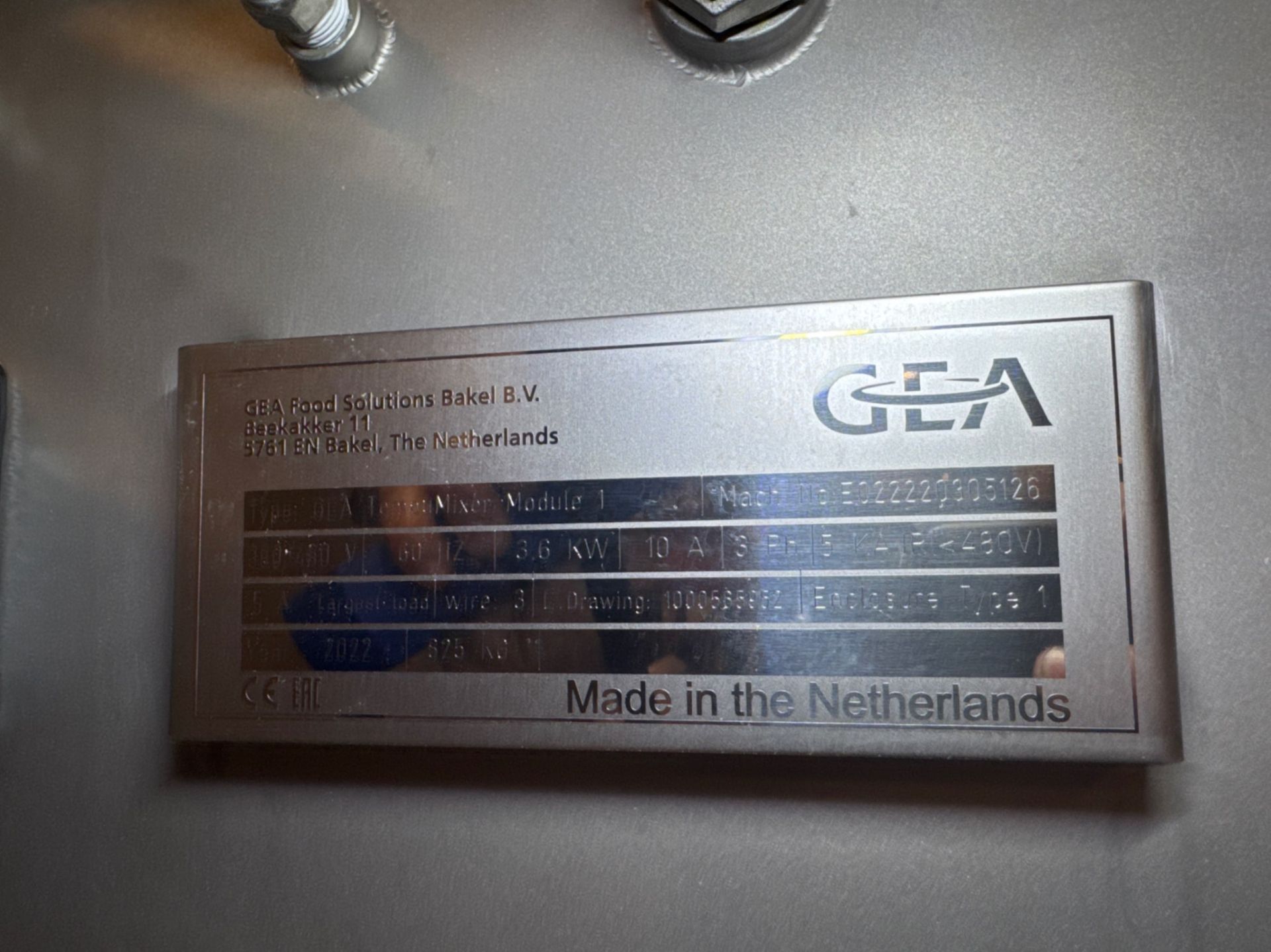 2022 GEA Tempu Mixer / Batter Mixer - Image 11 of 13