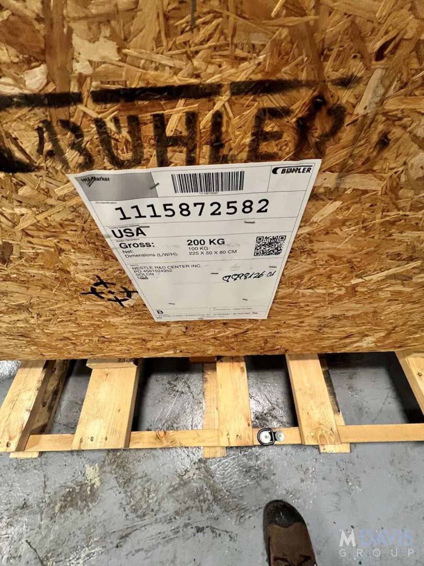 NEW BUHLER TUBULAR SCREW CONVEYOR / AUGER, MODEL MNSH 125 RF, 2020 NORD DRIVE MOTOR, TEMPERATURE SEN - Image 7 of 10