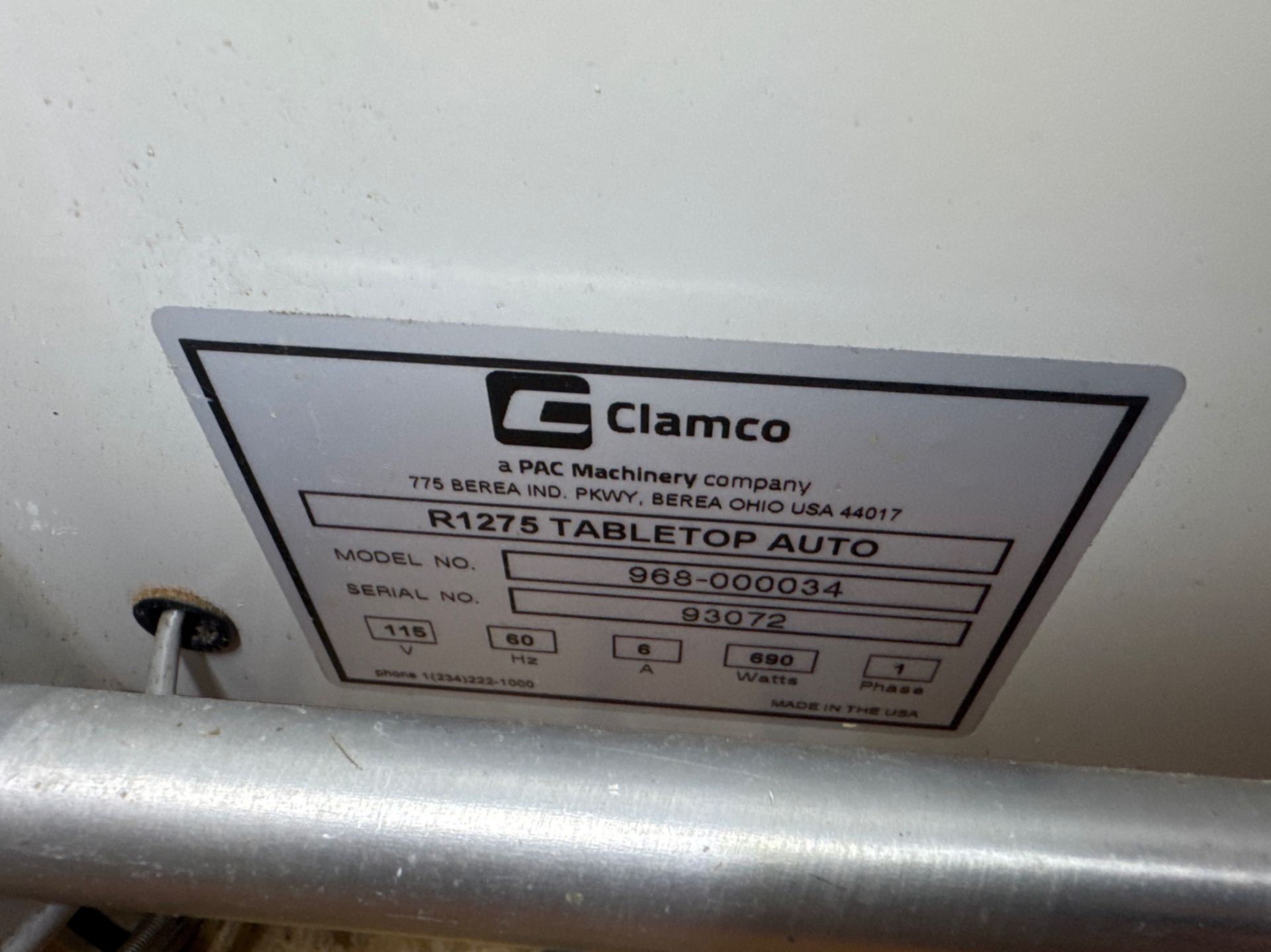 Clamco Rollbag Automatic Table Top Bagger - Image 6 of 6