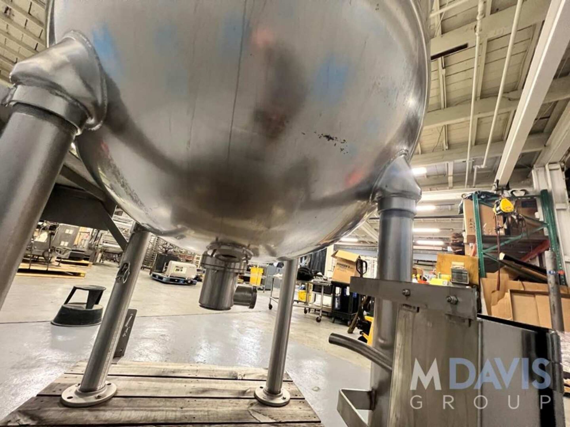 GROEN 300 GALLON 316L S/S KETTLE, MODEL N-300 SP, S/N 125382, (INVENTORY # ) (LOCATED @ MDG SHOWROO - Image 5 of 10