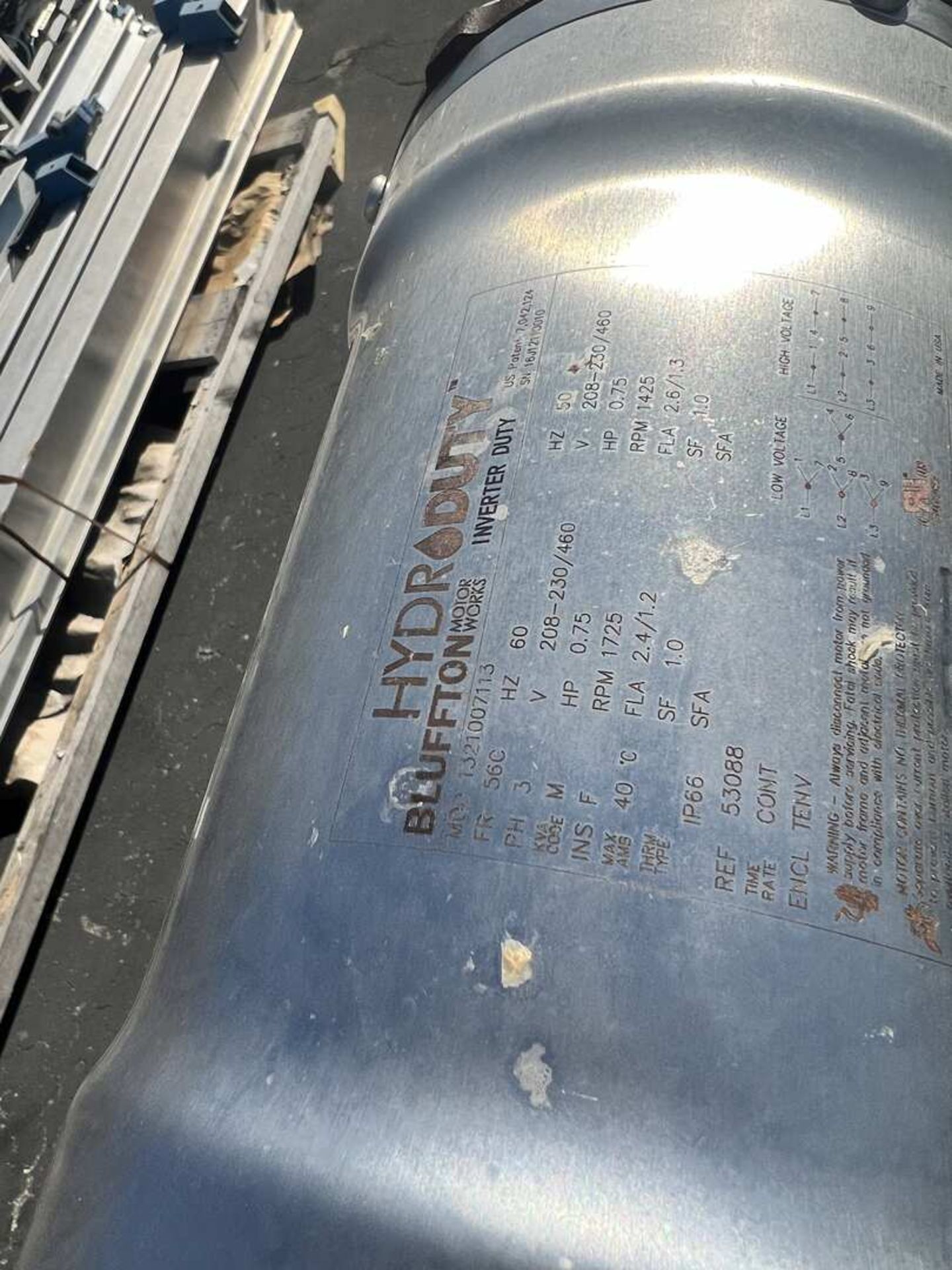 13 FT L PORTABLE INCLINED S/S AUGER CONVEYOR - Image 22 of 28