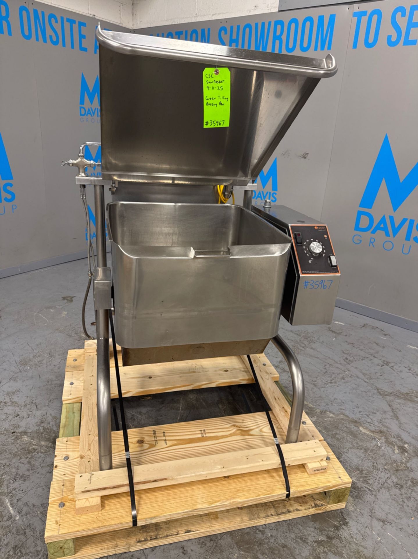 Groen Tilting Braising Pan