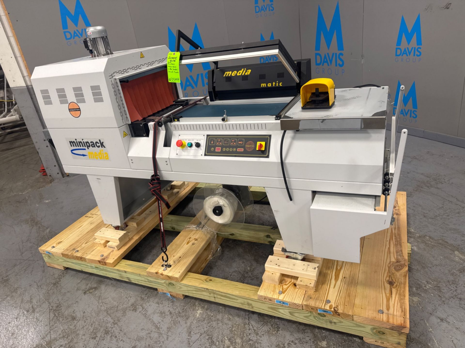 Minipack Media Matic L-Bar Sealer / Shrink Tunnel - Image 5 of 10