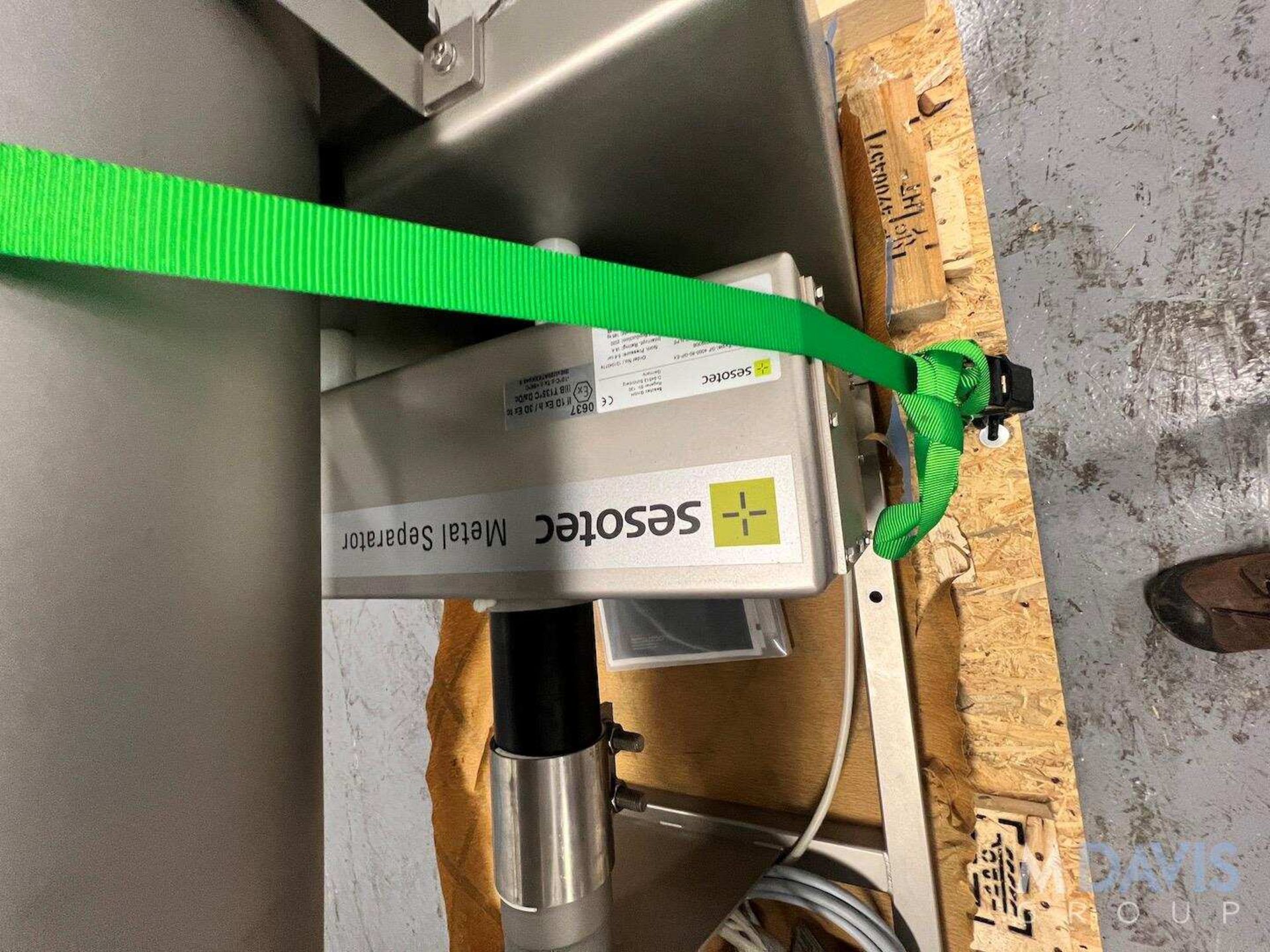 NEW FOREIGN BODY DETECTION SYSTEM INCLUDING 2020 SESOTEC FLOW THROUGH METAL DETECTOR, TYPE GF 4000-8 - Image 14 of 19