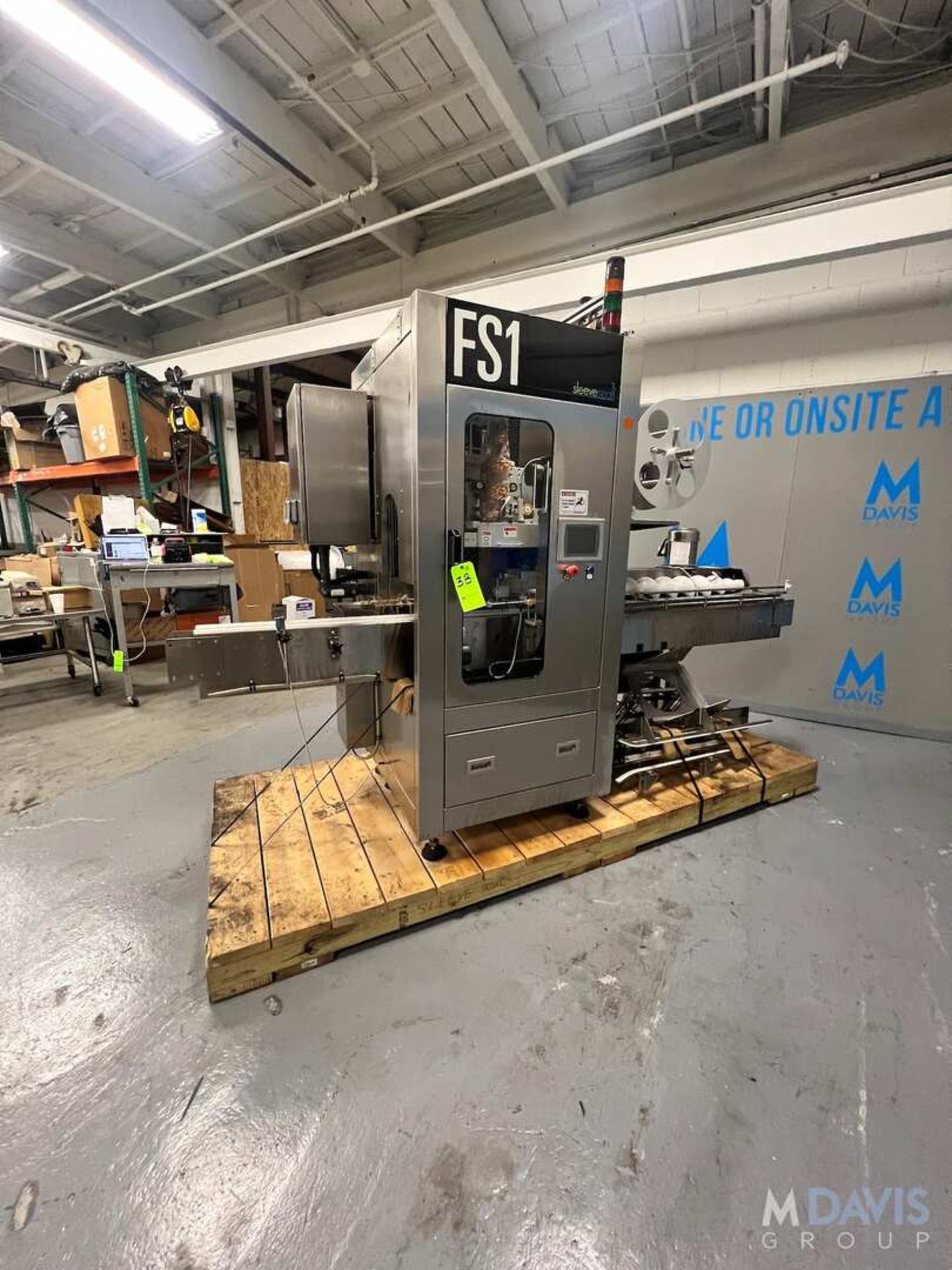 2019 SLEEVE SEALVERTICAL SLEEVE LABELER, MODEL SSL - FS1, S/N 05131910, WITH ALLEMN BRADLEY COMPACTL - Image 22 of 22