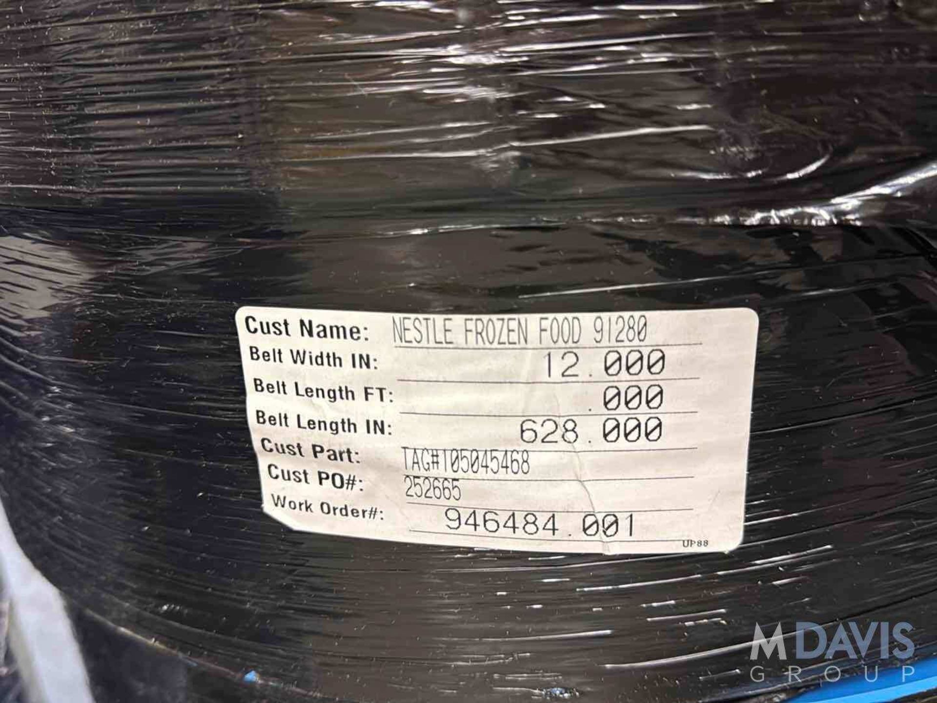 LOT OF (2) NEW ROLLS OF 12 W CONVEYOR BELTING - Image 3 of 5