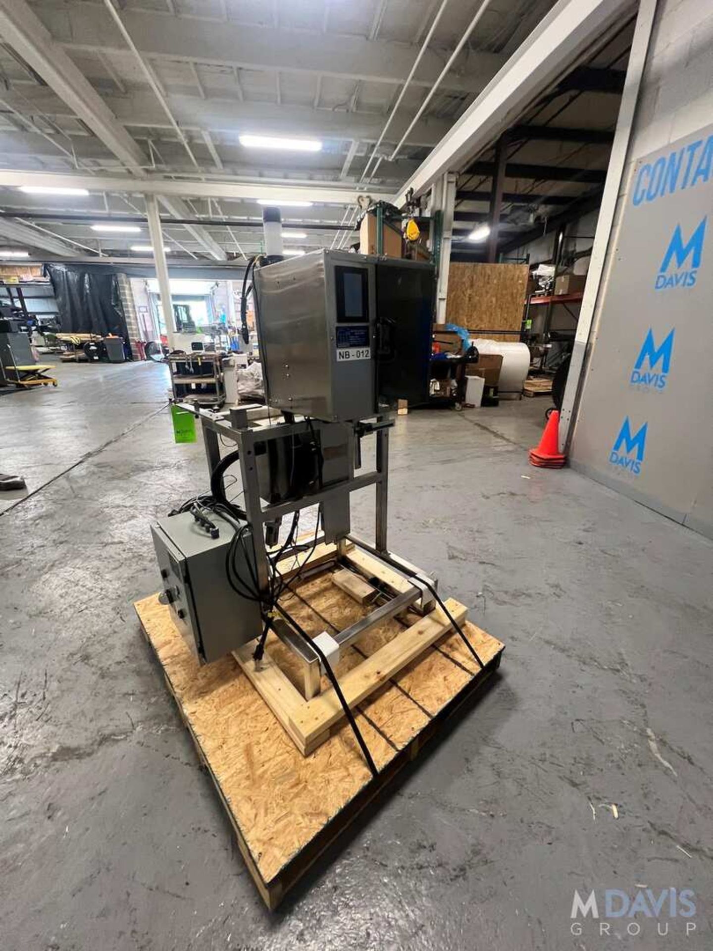 MARBURG S/S AUTOCAP SEALER / NECK BANDER, MODEL M-625-CT2-FB, S/N 29637, ALLEN BRADLEY CONTROLS (IN