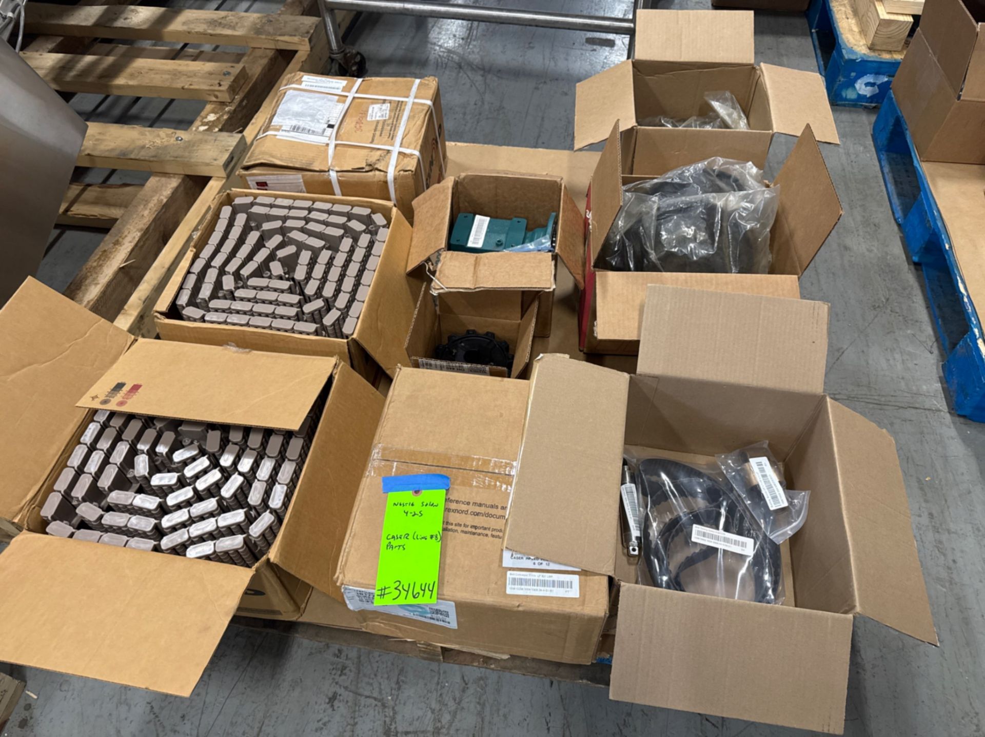 CASER PARTS (LINE #8)