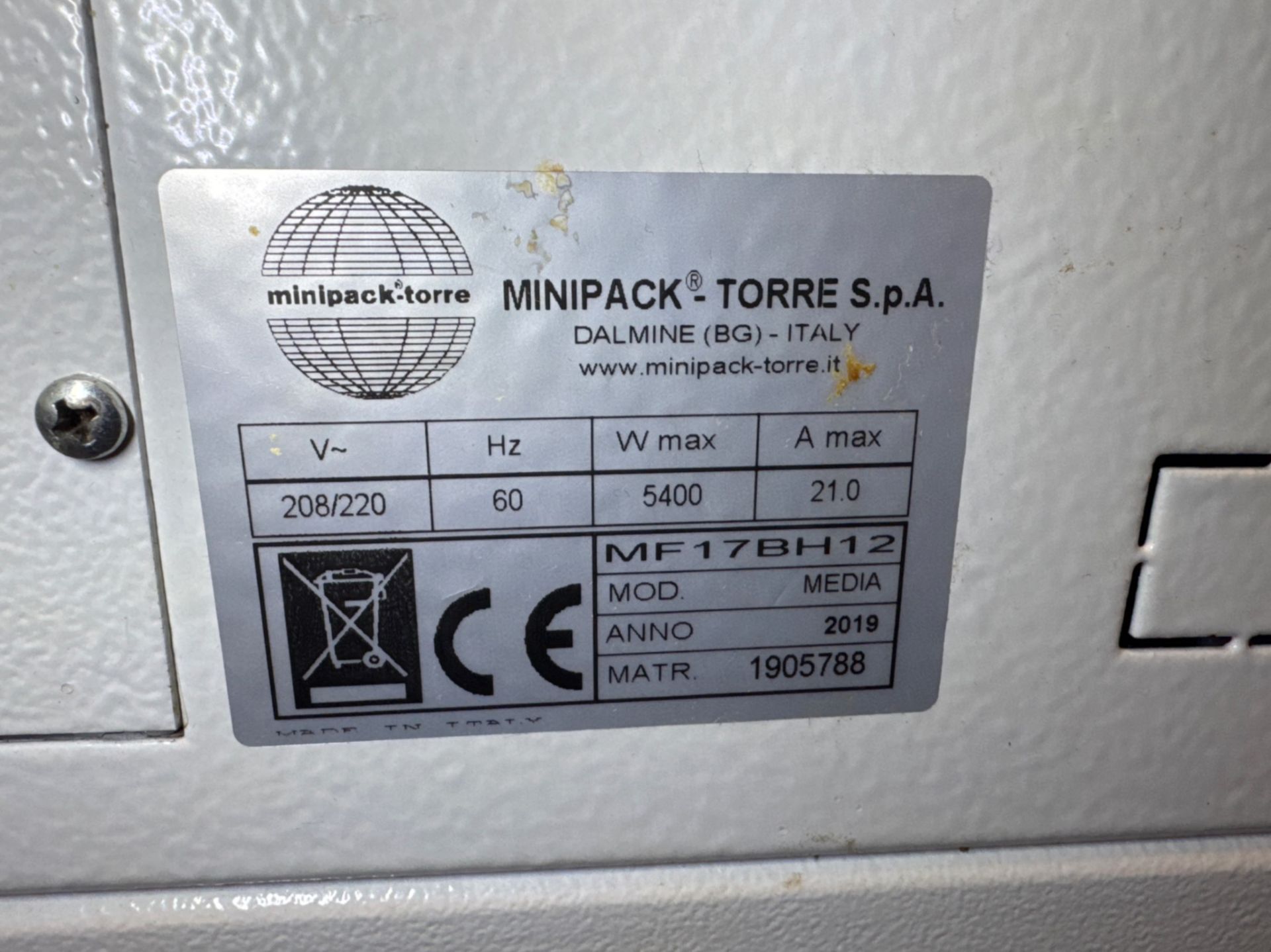 Minipack Media Matic L-Bar Sealer / Shrink Tunnel - Image 9 of 14