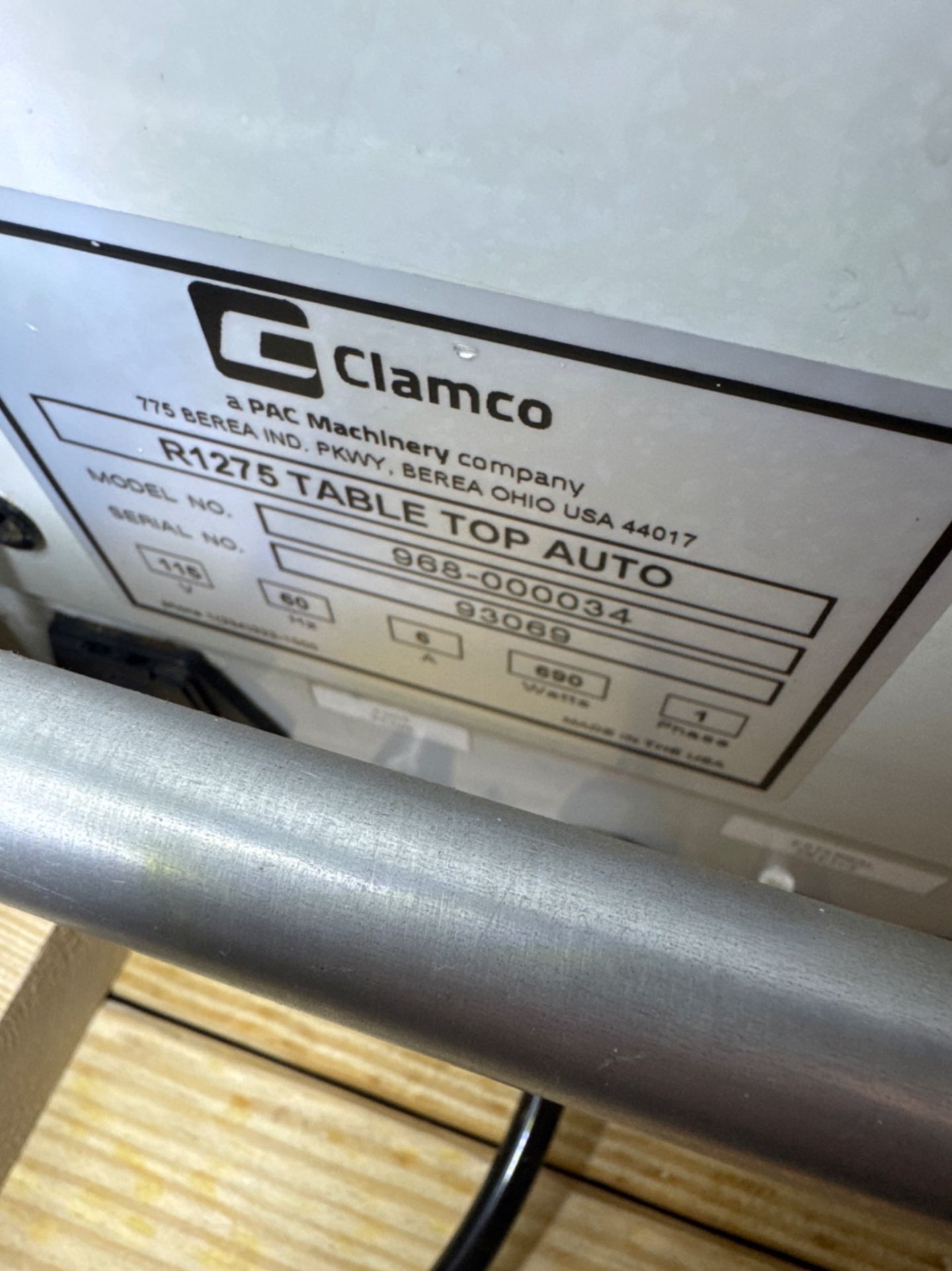 Clamco Rollbag Automatic Table Top Bagger - Image 6 of 6