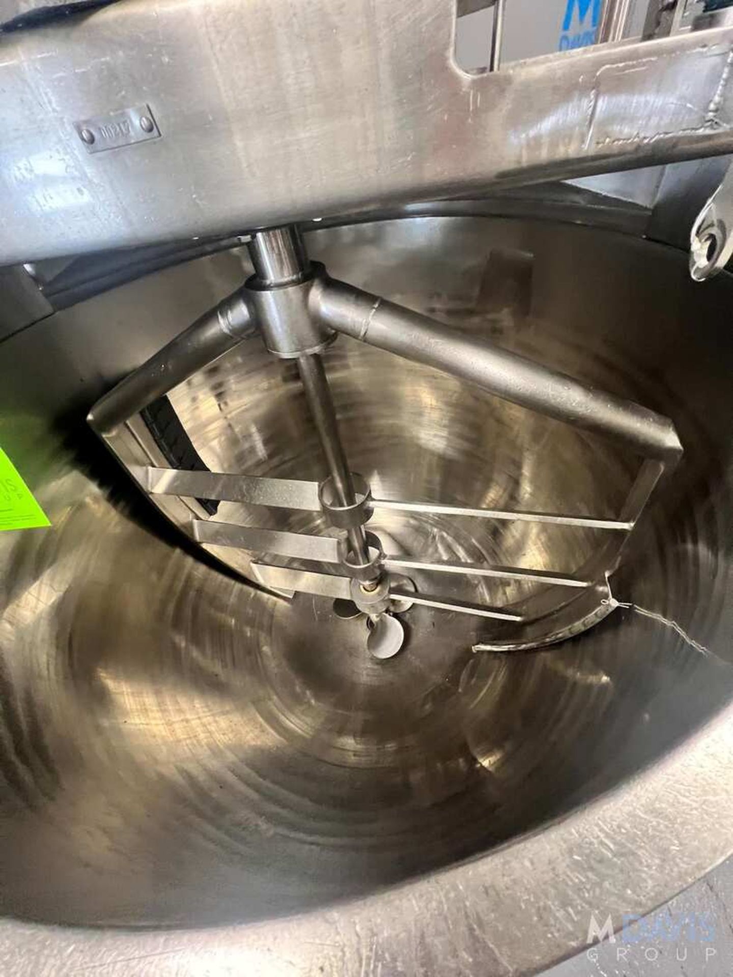 GROEN S/S DUAL MOTION JACKETED KETTLE, SWEEP SCRAPE AGITATION AND PROP STYLE AGITATION (INVENTORY # - Image 20 of 27