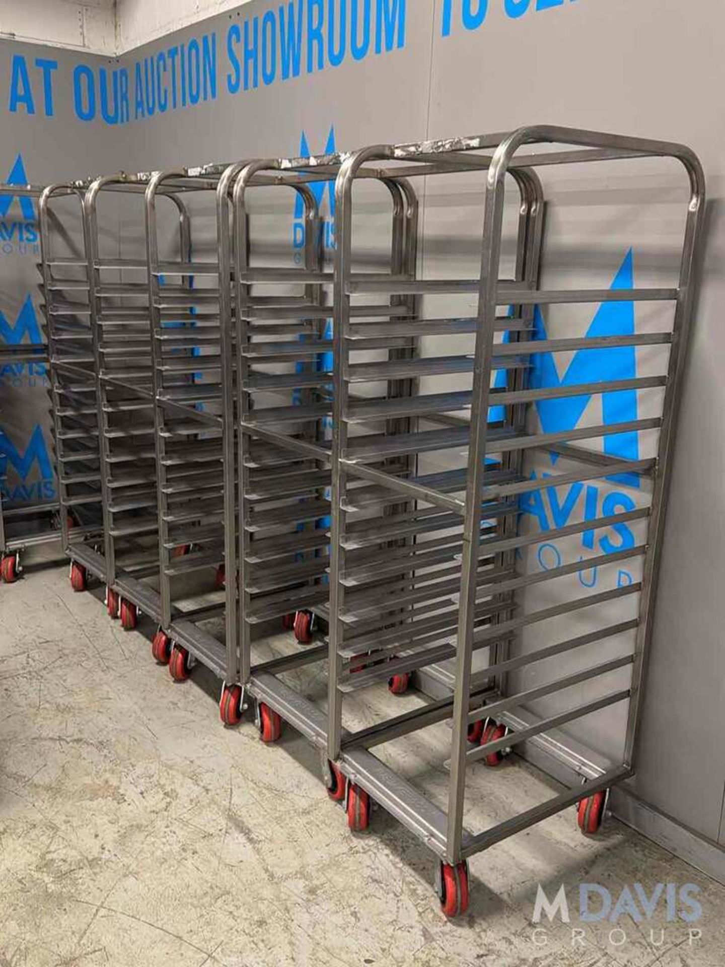 LOT OF (15) FME S/S BAKERY RACKS - Image 7 of 8
