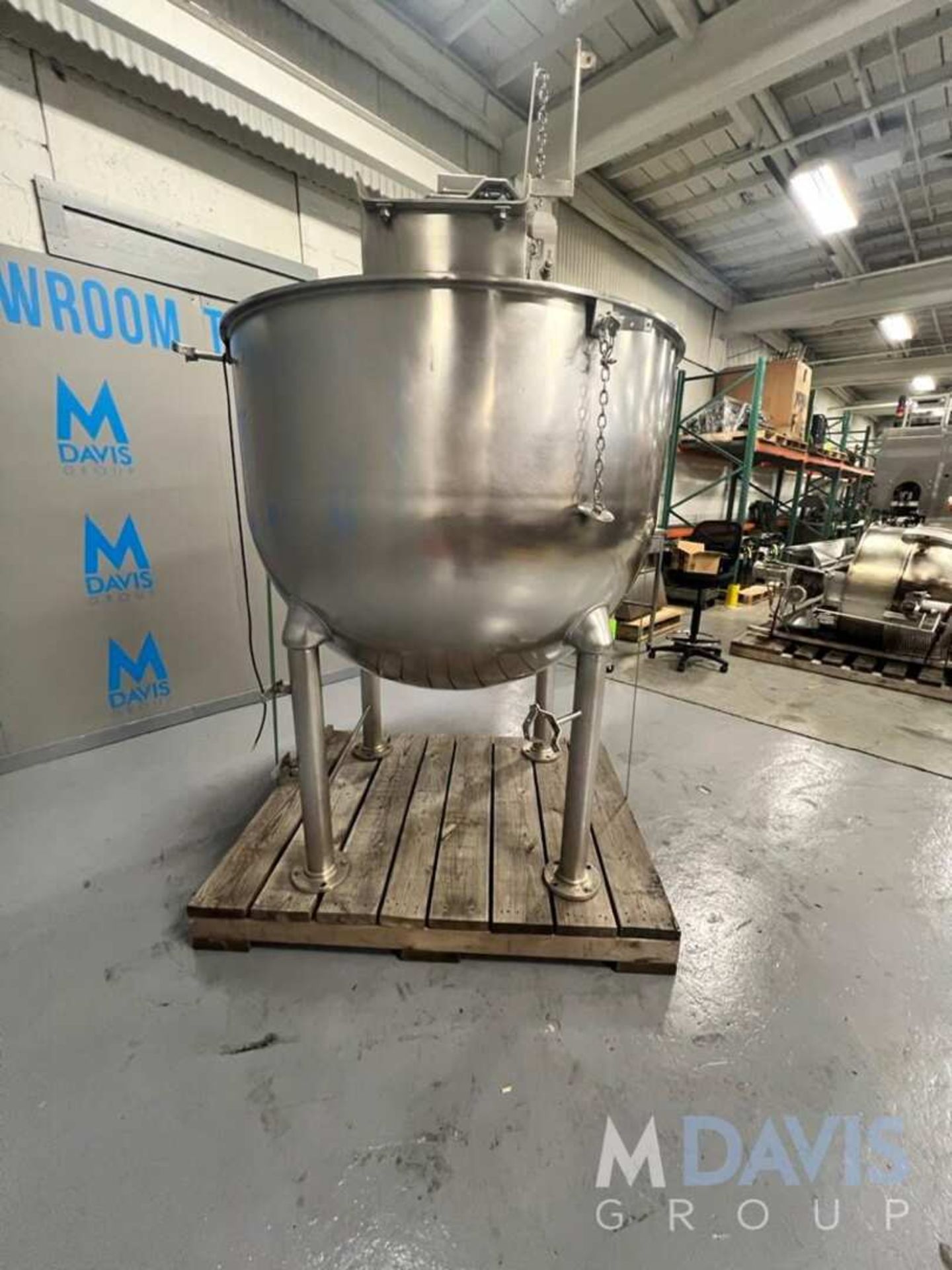 GROEN S/S KETTLE WITH SWEEP SCRAPE AGITATION (INVENTORY # ) (LOCATED @ MDG SHOWROOM - PITTSBURGH, - Image 4 of 15