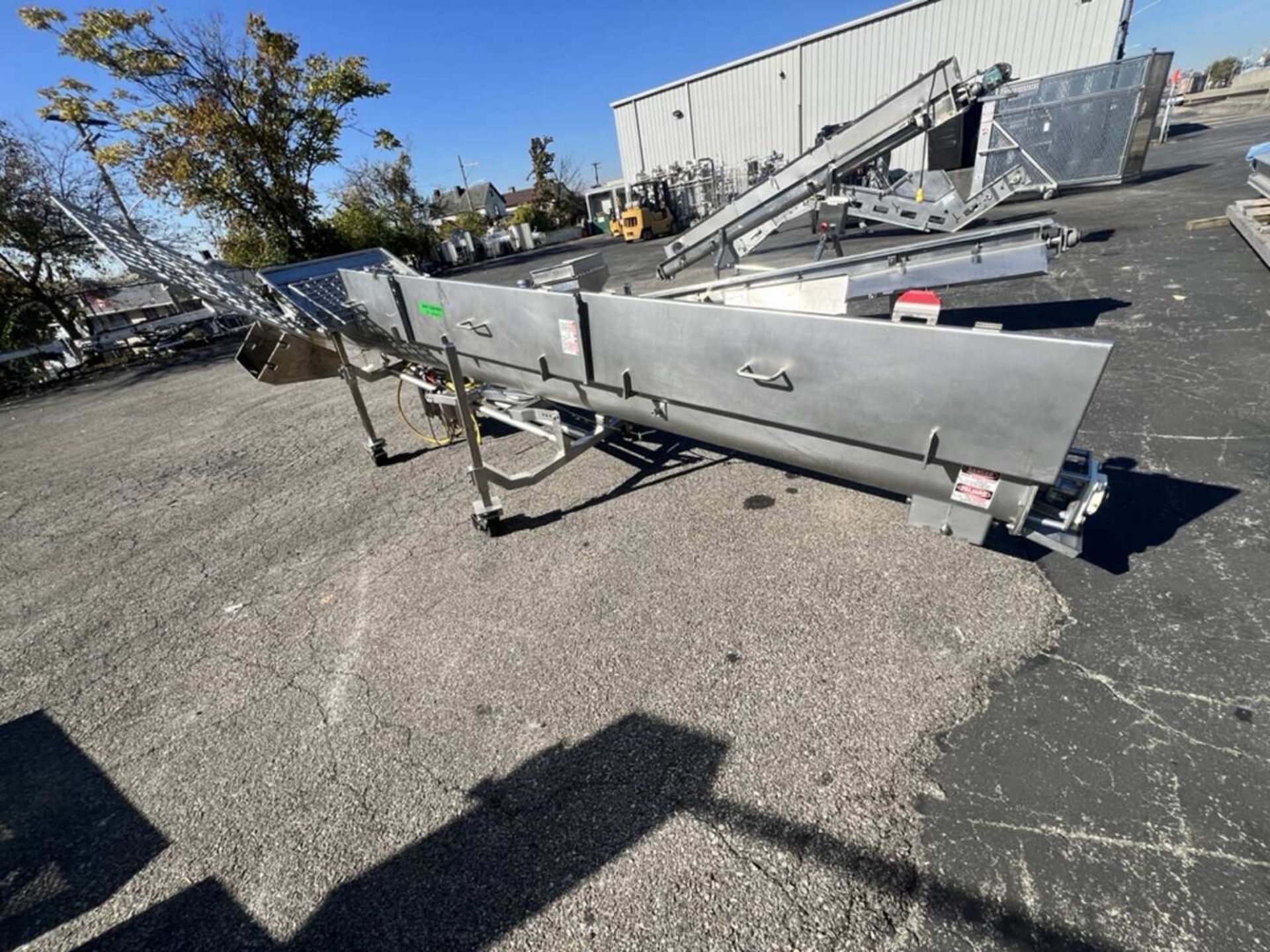 MARCHANT SCHMIDT 13 FT L PORTABLE INCLINED S/S AUGER CONVEYOR - Image 5 of 25