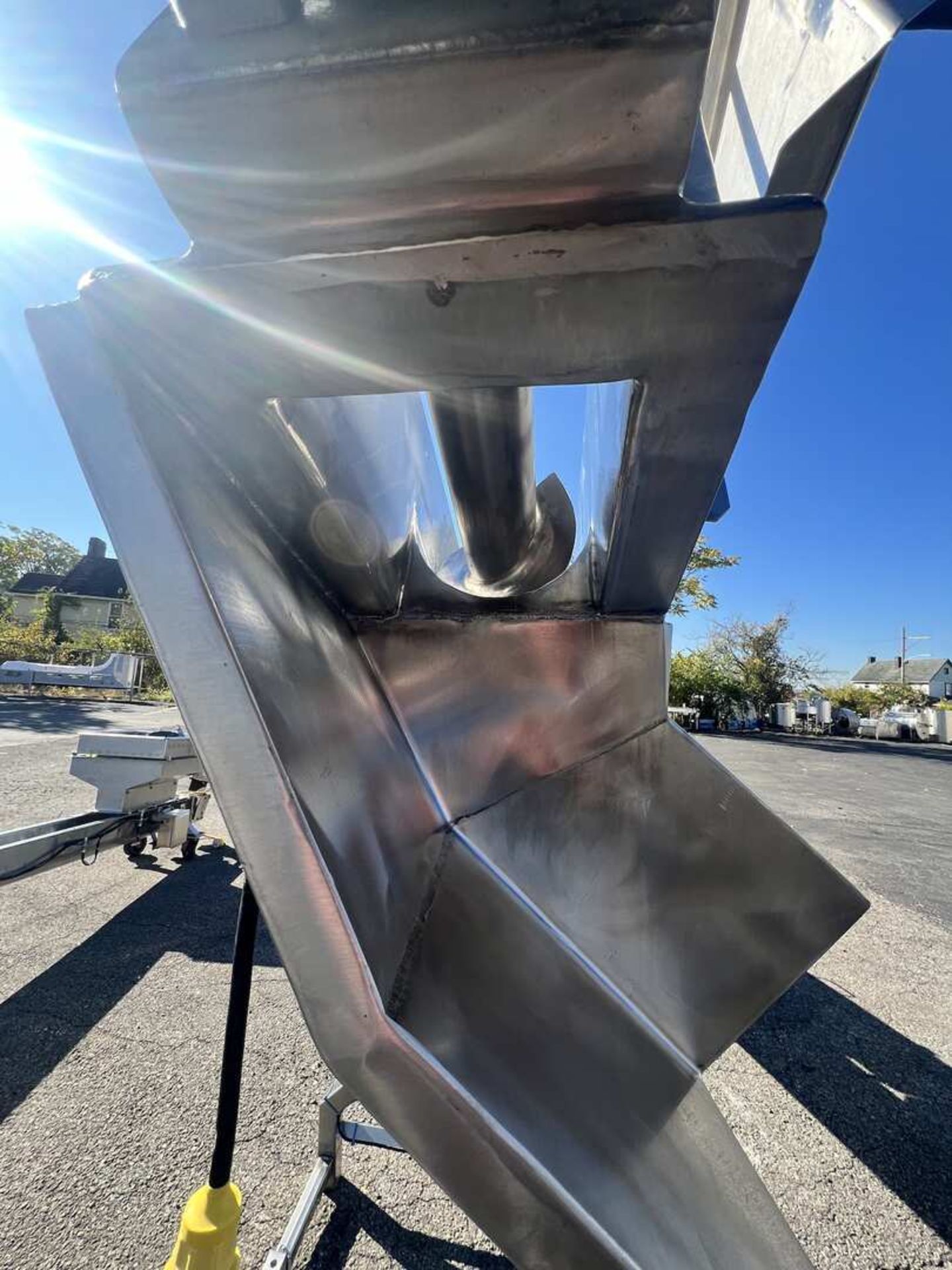 13 FT L PORTABLE INCLINED S/S AUGER CONVEYOR - Image 9 of 28