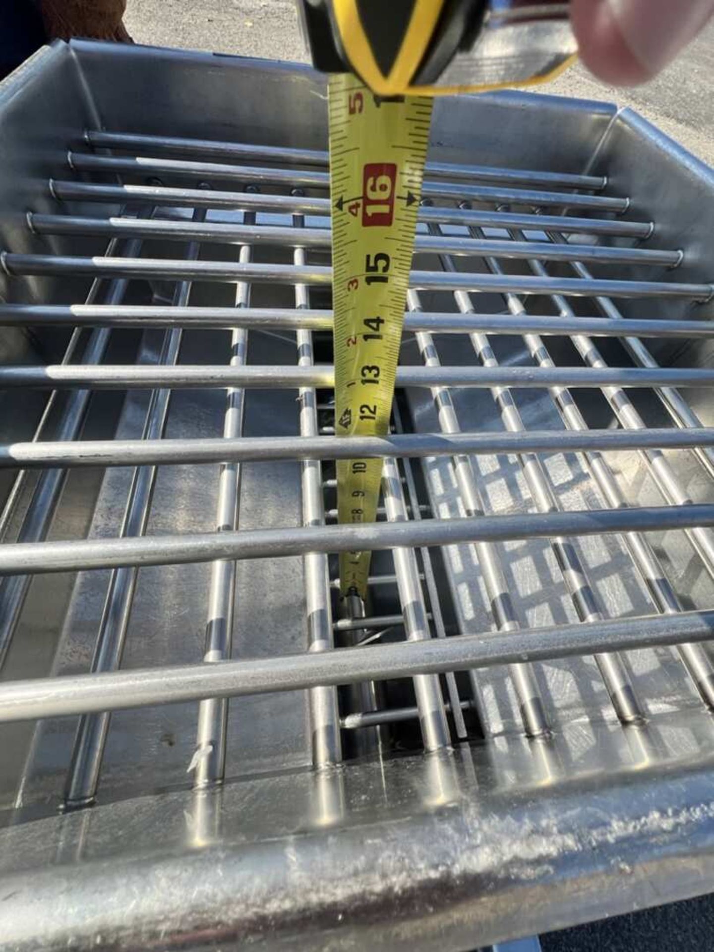 14 FT L PORTABLE INCLINED S/S AUGER CONVEYOR - Image 25 of 27