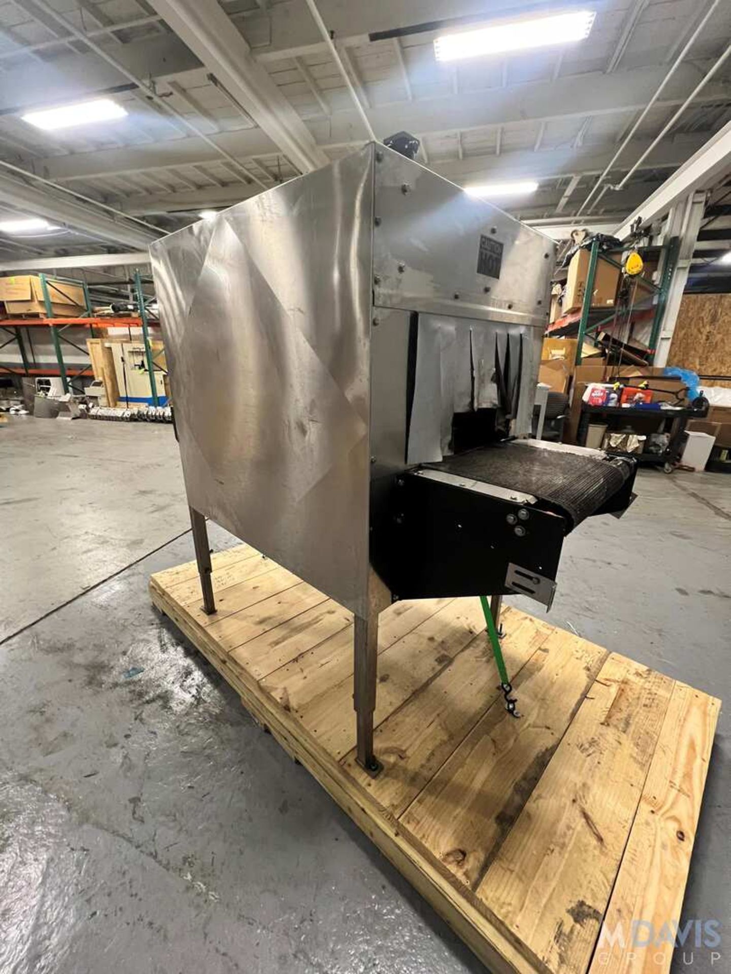 AUTOMATION PACKAGING INC API, MODEL APTU 50 DV-XI S/S HEAT SHRINK TUNNEL, S/N 829, APPROX. 18 IN. W - Image 10 of 13