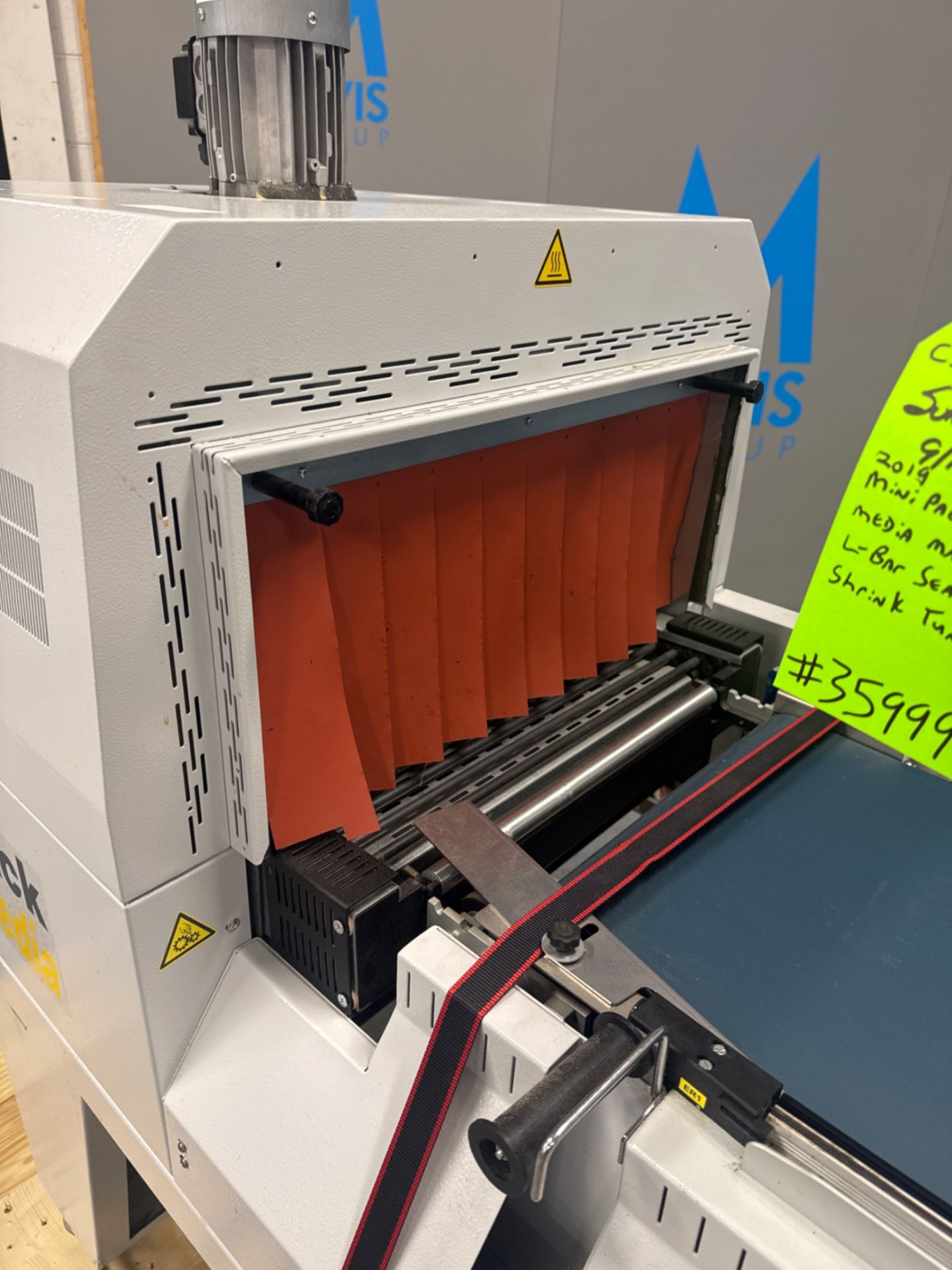 Minipack Media Matic L-Bar Sealer / Shrink Tunnel - Image 7 of 10