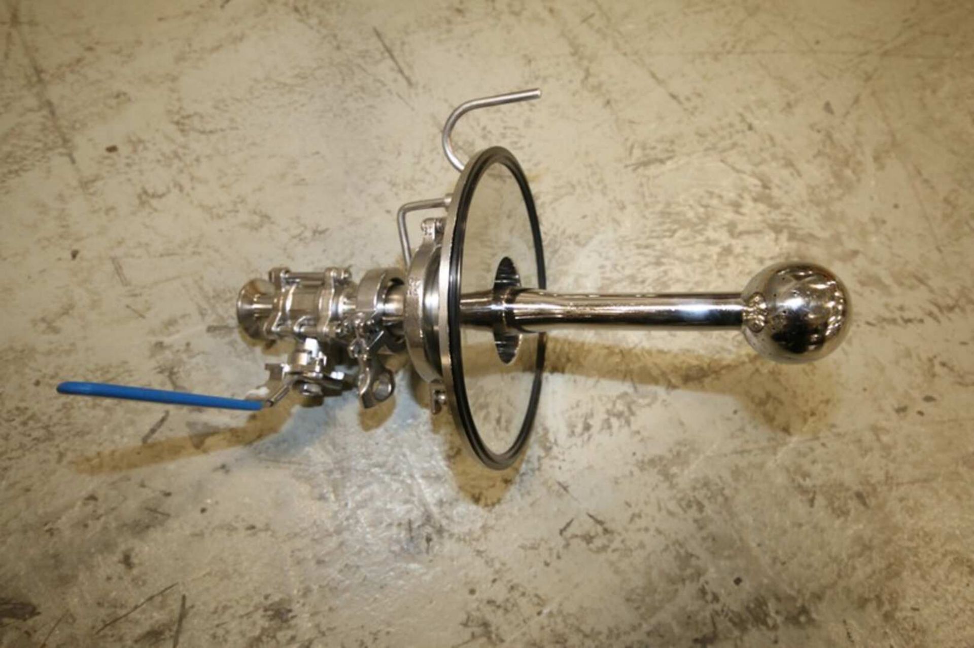 2005 Lee 250 Liter Dome Top Dome Bottom Jacketed Portable S/S Reactor Tank, Model 250 L DP, SN 39858 - Image 10 of 14