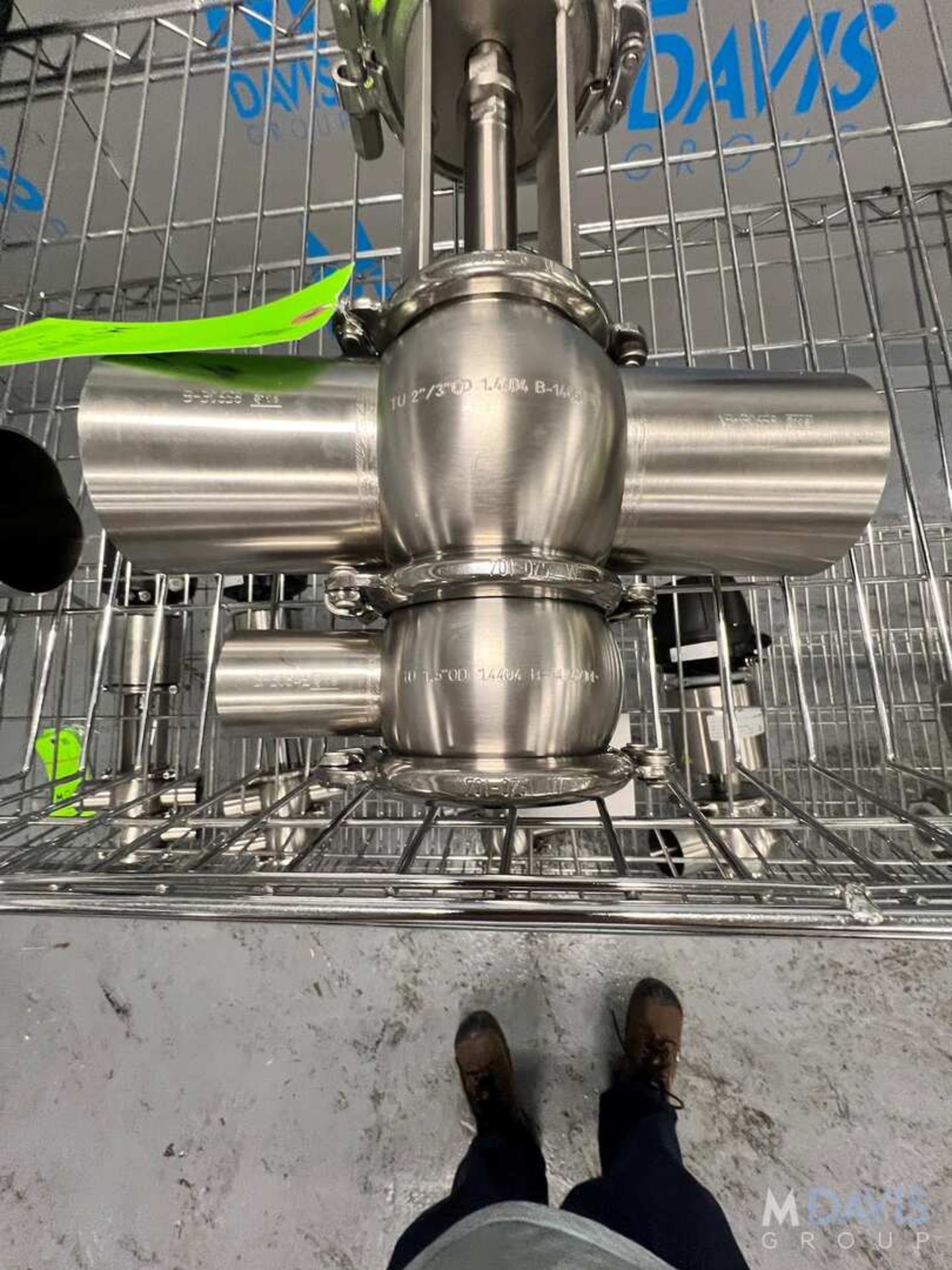 (4) NEW 2020 3-WAY AIRVALVES, CROSS BODY TYPE, 2 IN. AND 1-12 IN., 316L S/S (INVENTORY # ) (LOCATED - Image 10 of 14