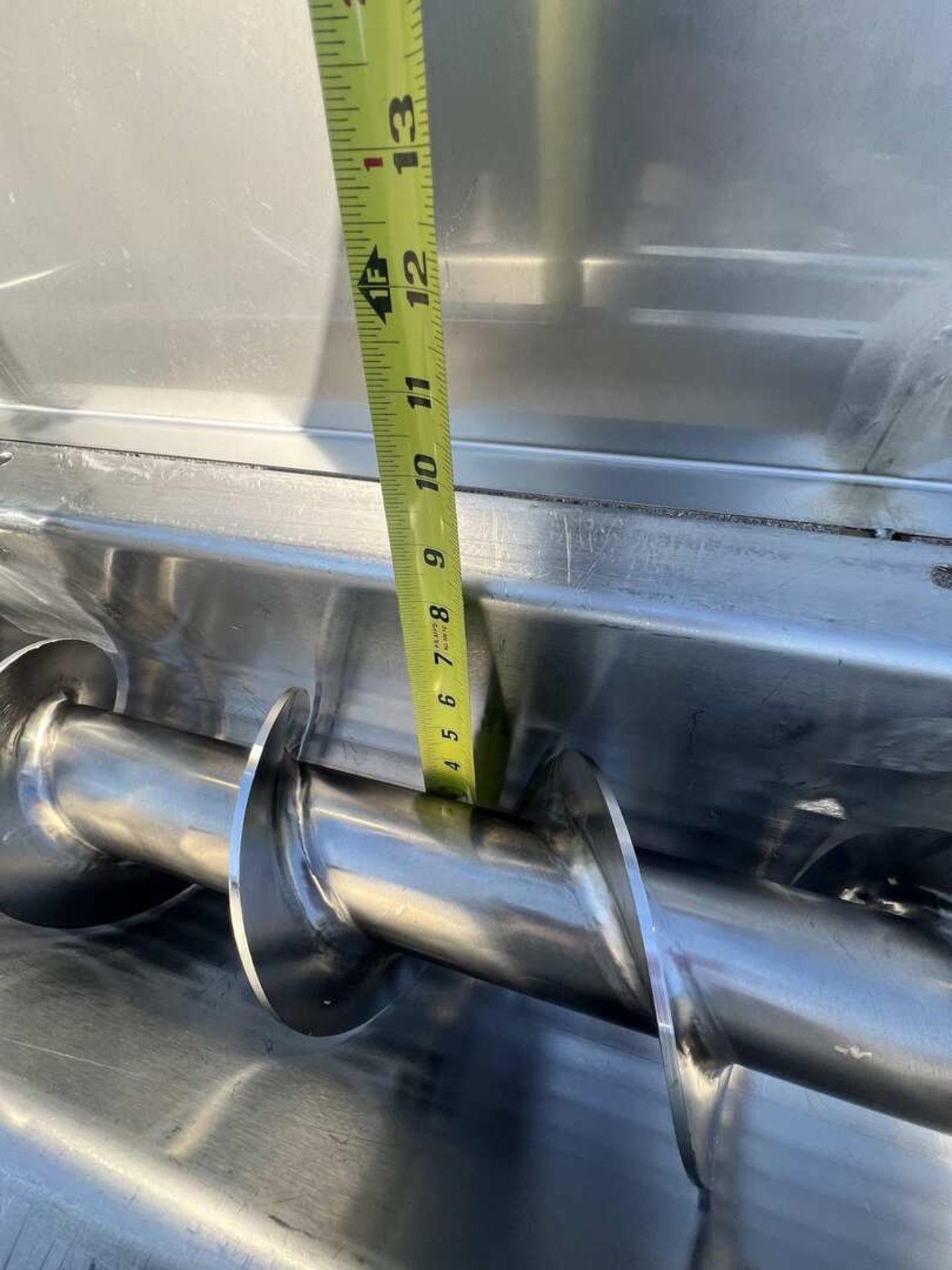 13 FT L PORTABLE INCLINED S/S AUGER CONVEYOR - Image 17 of 28