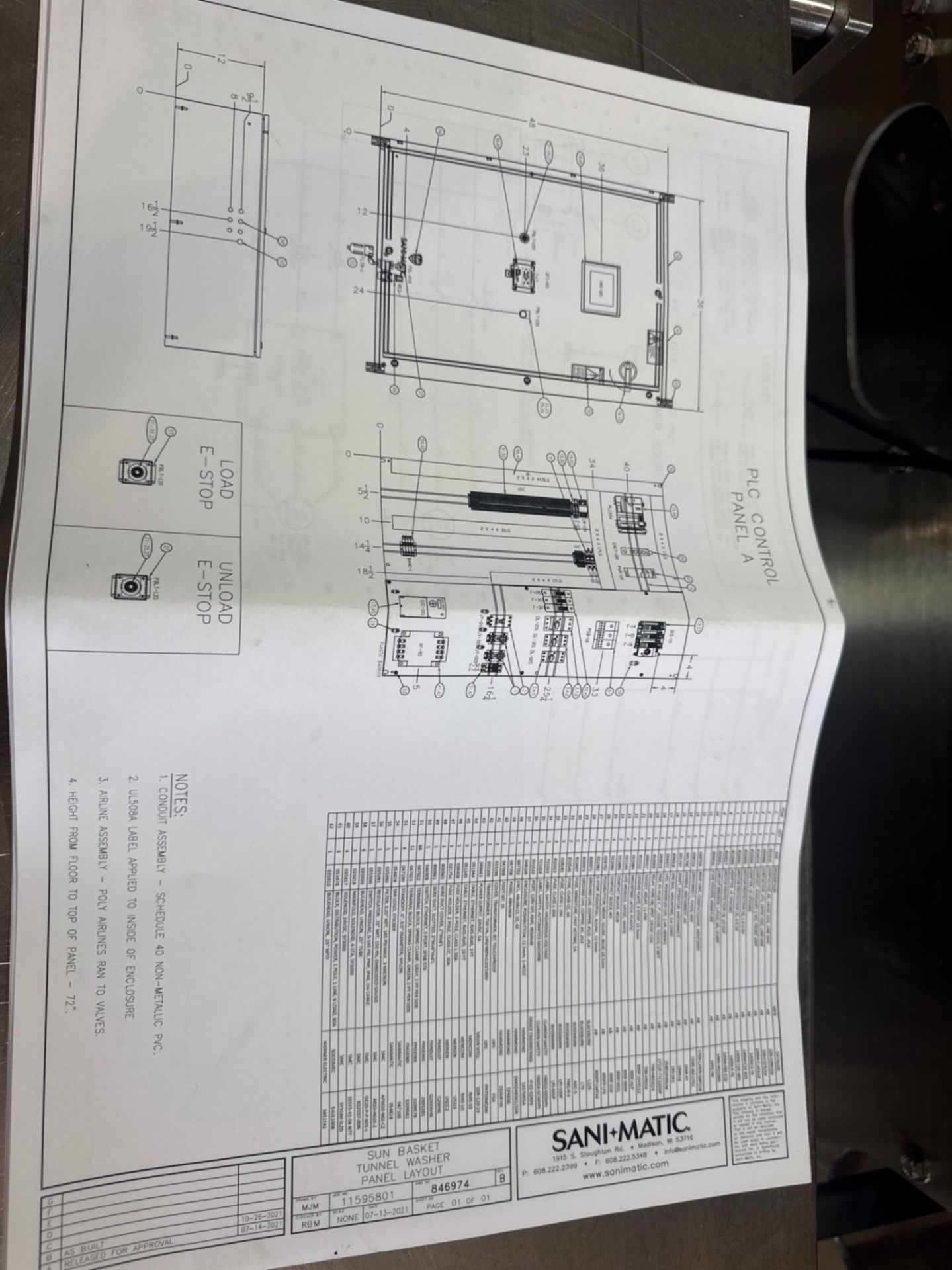 2021 Sani Matic S/S Tunnel Washer - Image 18 of 19