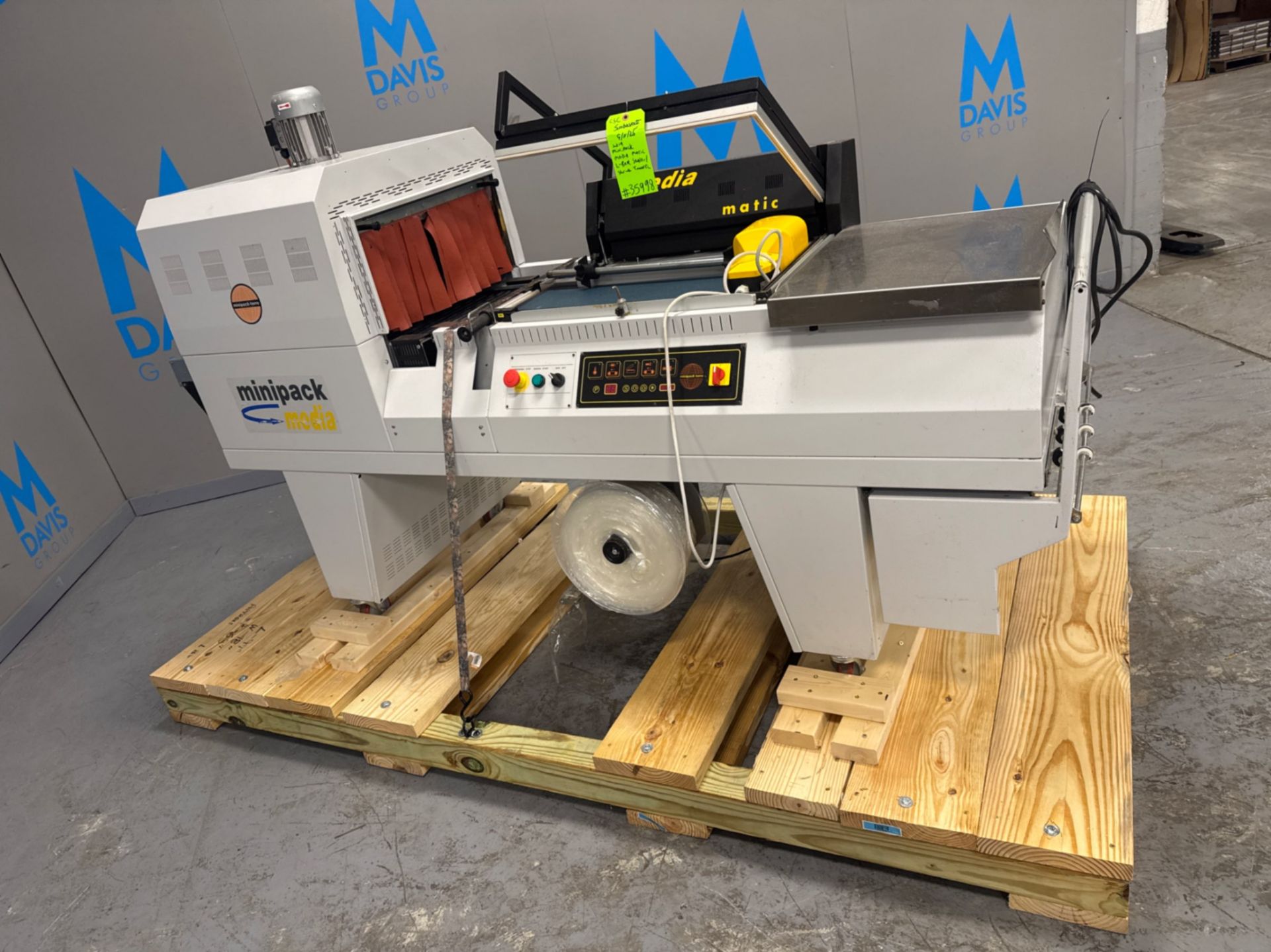 Minipack Media Matic L-Bar Sealer / Shrink Tunnel - Image 14 of 14