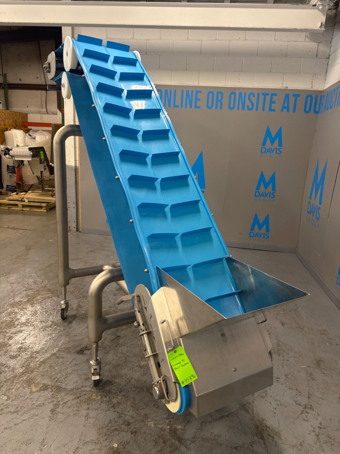 INCLINED S/S BELT CONVEYOR - Image 2 of 7