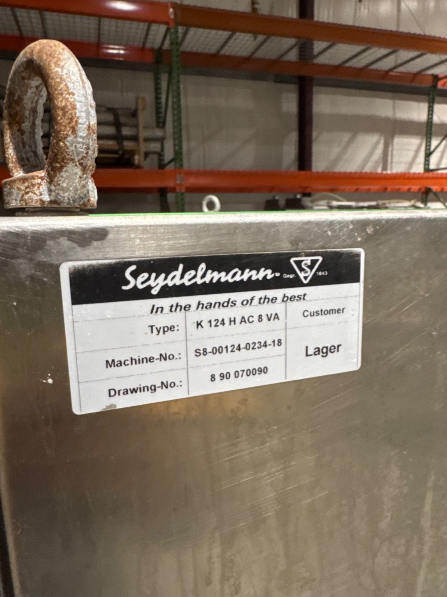 SEYDELMANN VACUUM BOWL CUTTER - Image 13 of 13