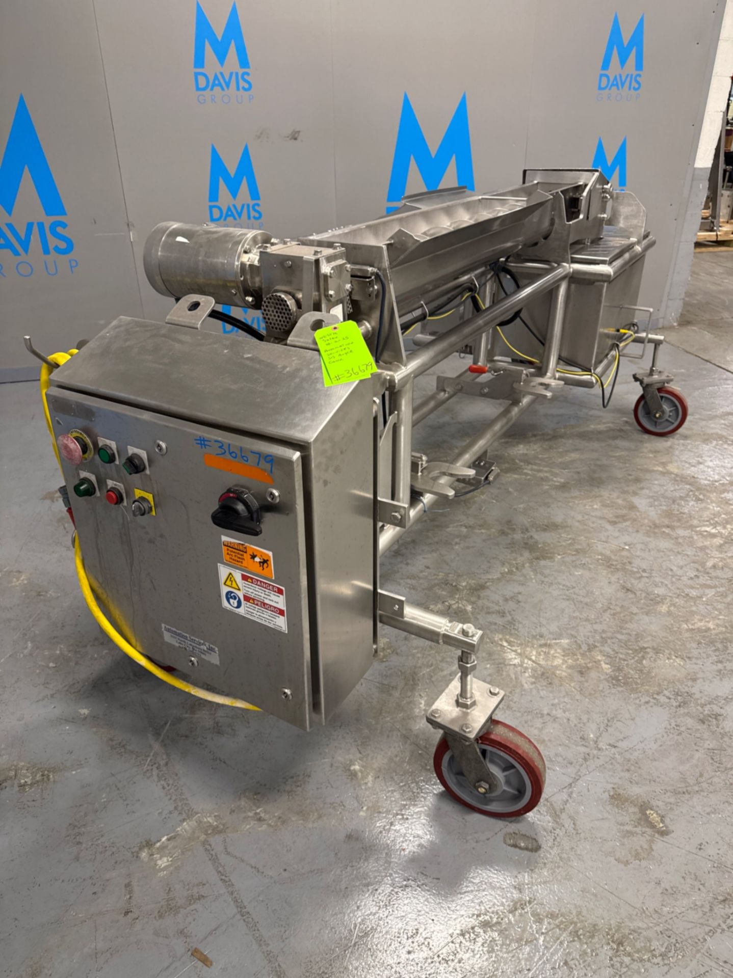 Automation Services S/S Auger Conveyor - Image 4 of 9