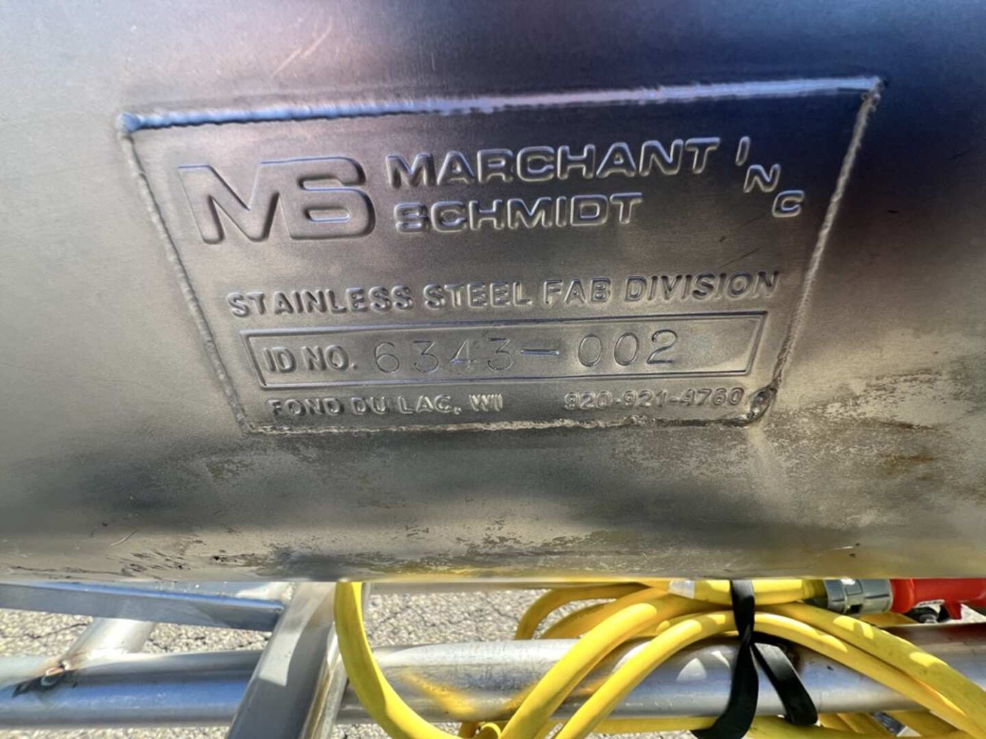 MARCHANT SCHMIDT 13 FT L PORTABLE INCLINED S/S AUGER CONVEYOR - Image 18 of 25